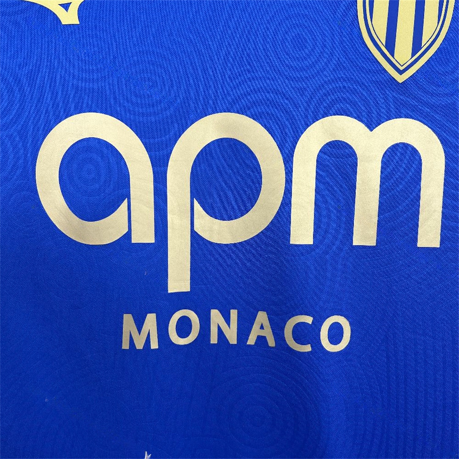 AS Monaco 25-26 Away Blue Jersey - Fans Version - UnitedFutballJersey