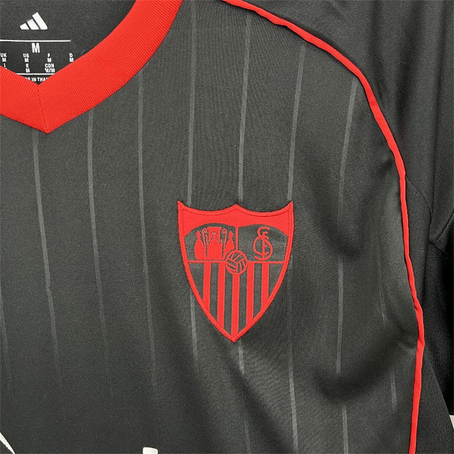 Sevilla 25-26 Third Black Jersey - Fans Version - UnitedFutballJersey