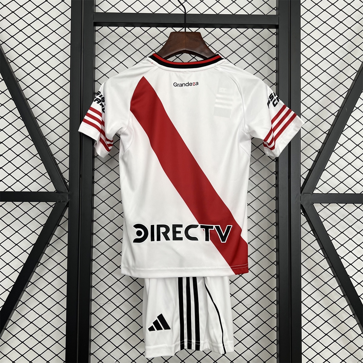 River Plate 25-26 Home Unsponsored Kids Kit - UnitedFutballJersey