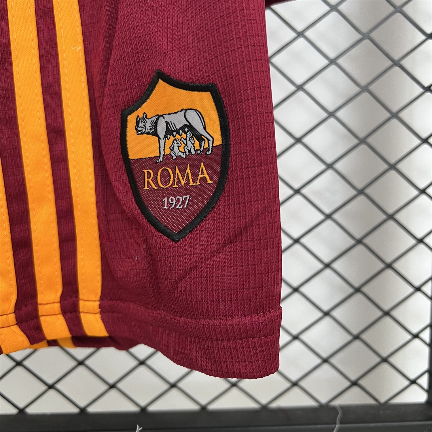 AS Roma 25-26 Home Unsponsored Kids Kit - UnitedFutballJersey