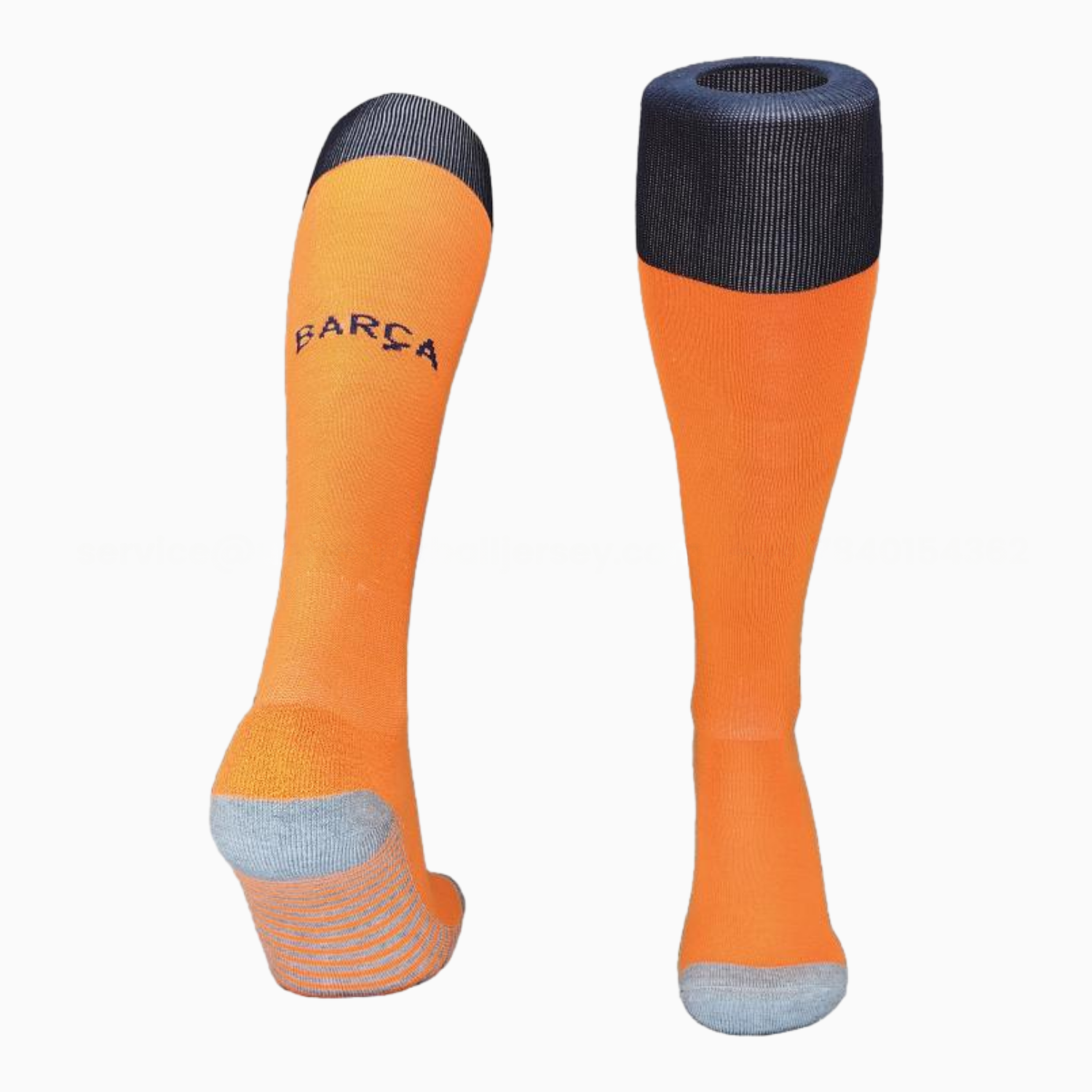Barcelona 25-26 Third Socks - Orange - UnitedFutballJersey