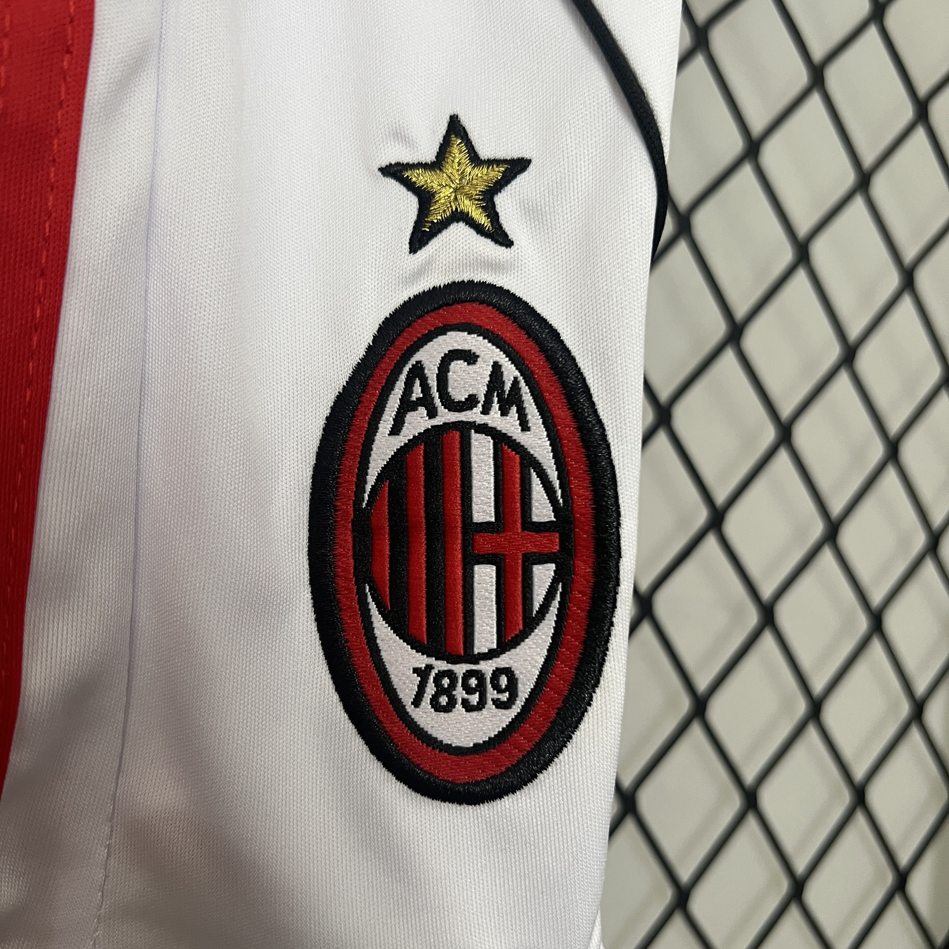 Retro AC Milan 2006-07 Away Stadium Kids Kit - Champions League Final - UnitedFutballJersey