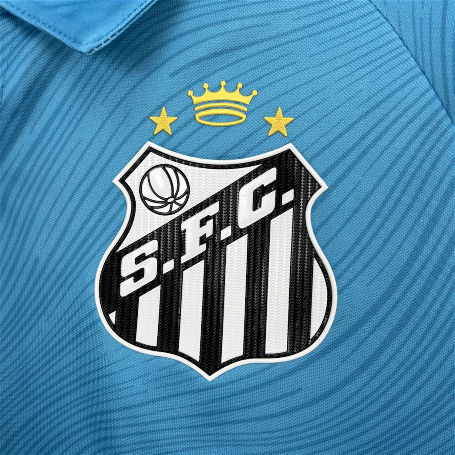 Santos 25-26 Third Blue Jersey - Fans Version - UnitedFutballJersey