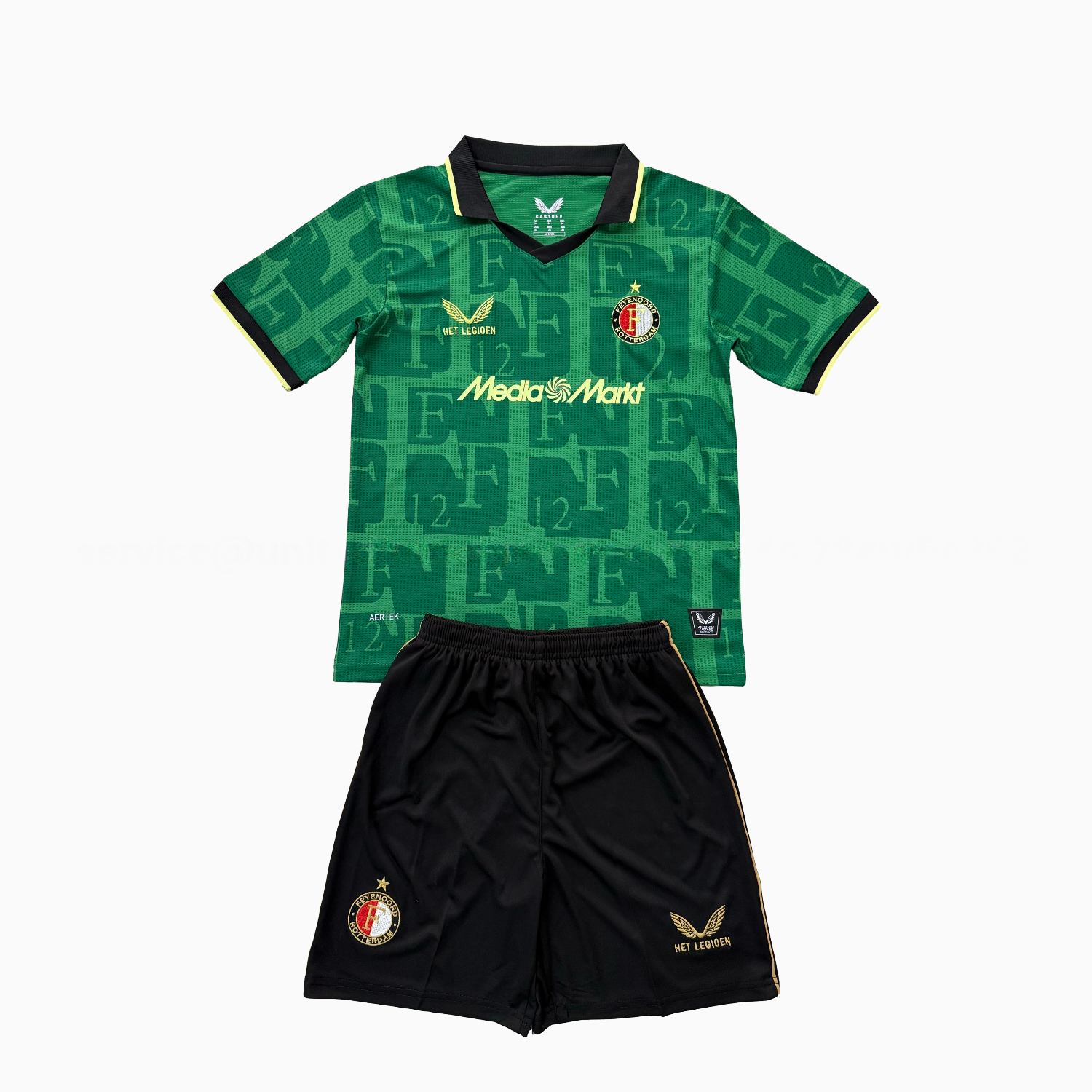 Feyenoord 25-26 Fourth Kids Kit - UnitedFutballJersey