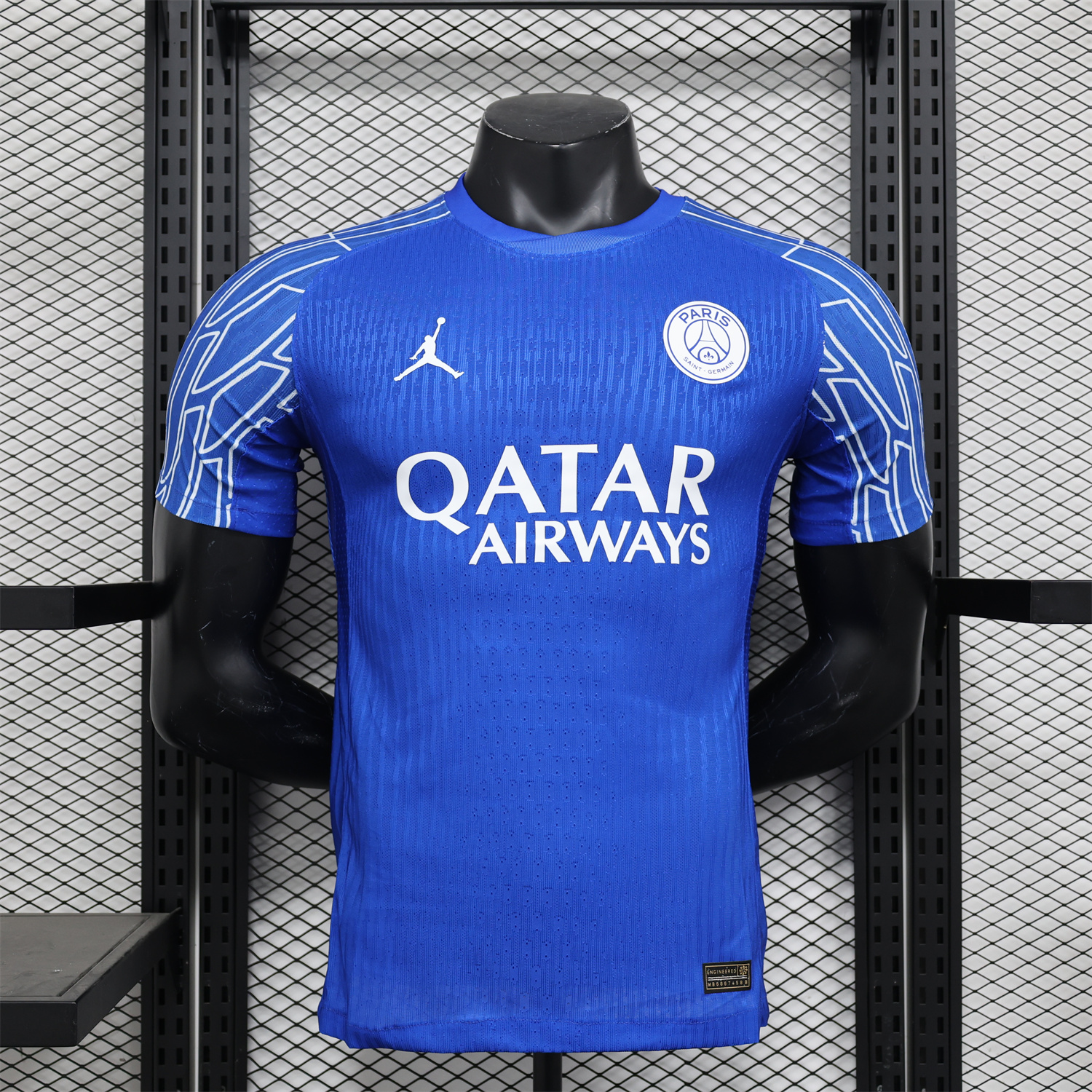 Paris Saint-Germain PSG X JD 24-25 Blue Special Edition Jersey - Player Version - UnitedFutballJersey
