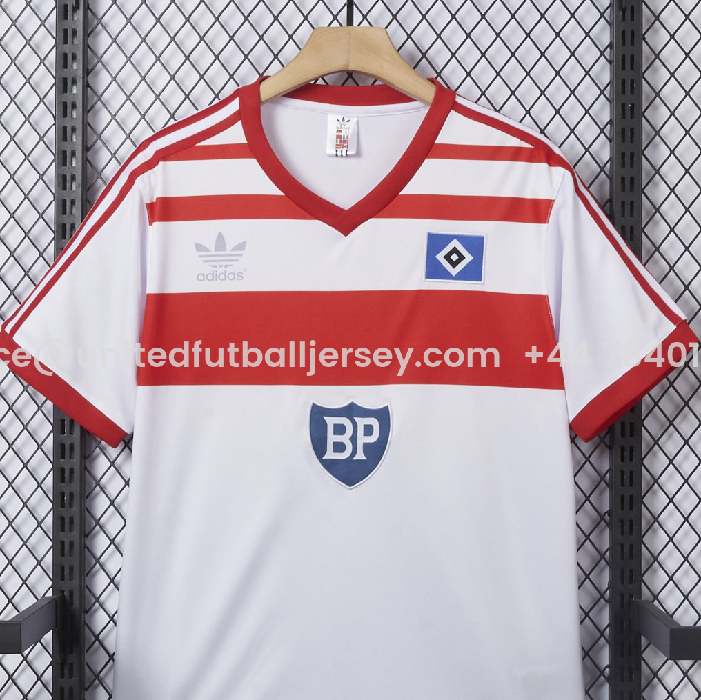 Retro Hamburger SV 1982-83 Champion Home Jersey - UnitedFutballJersey