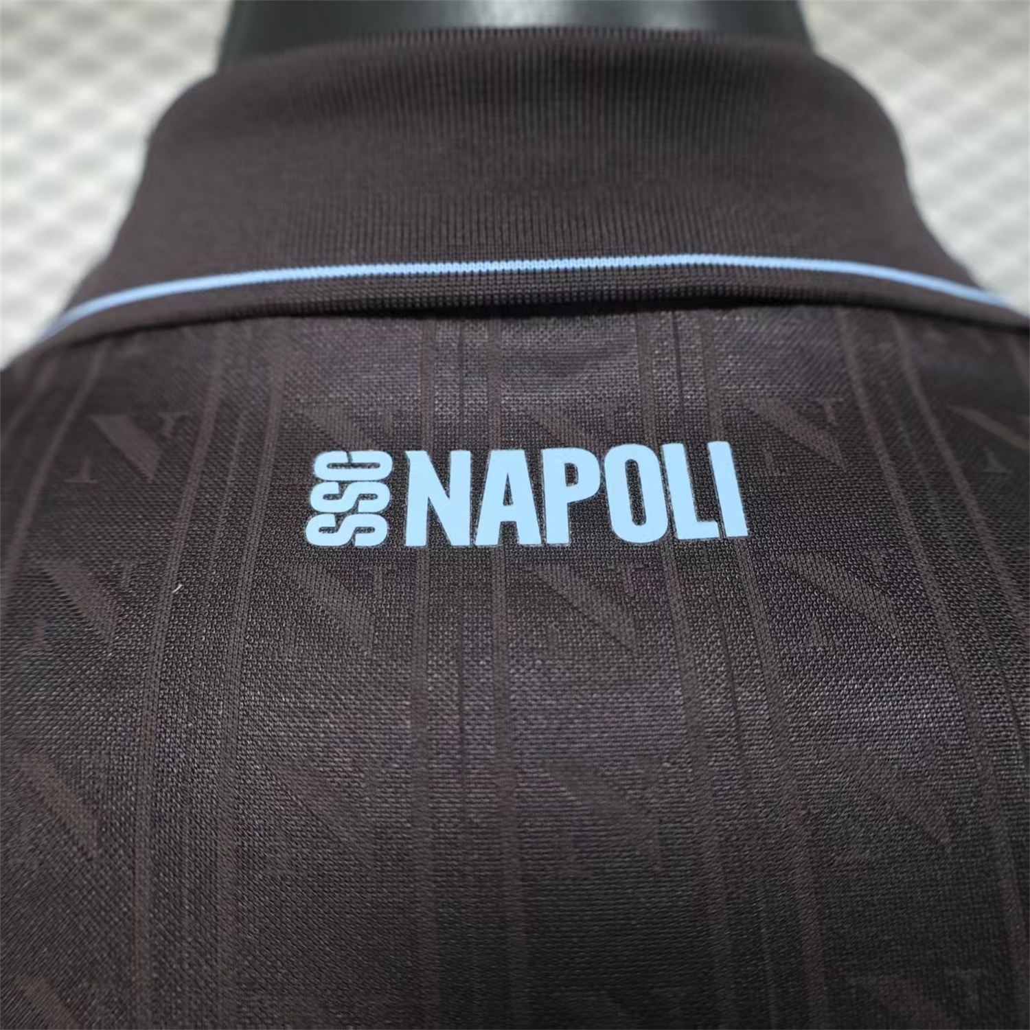 Napoli 25-26 Third Black Jersey - Player Version - UnitedFutballJersey