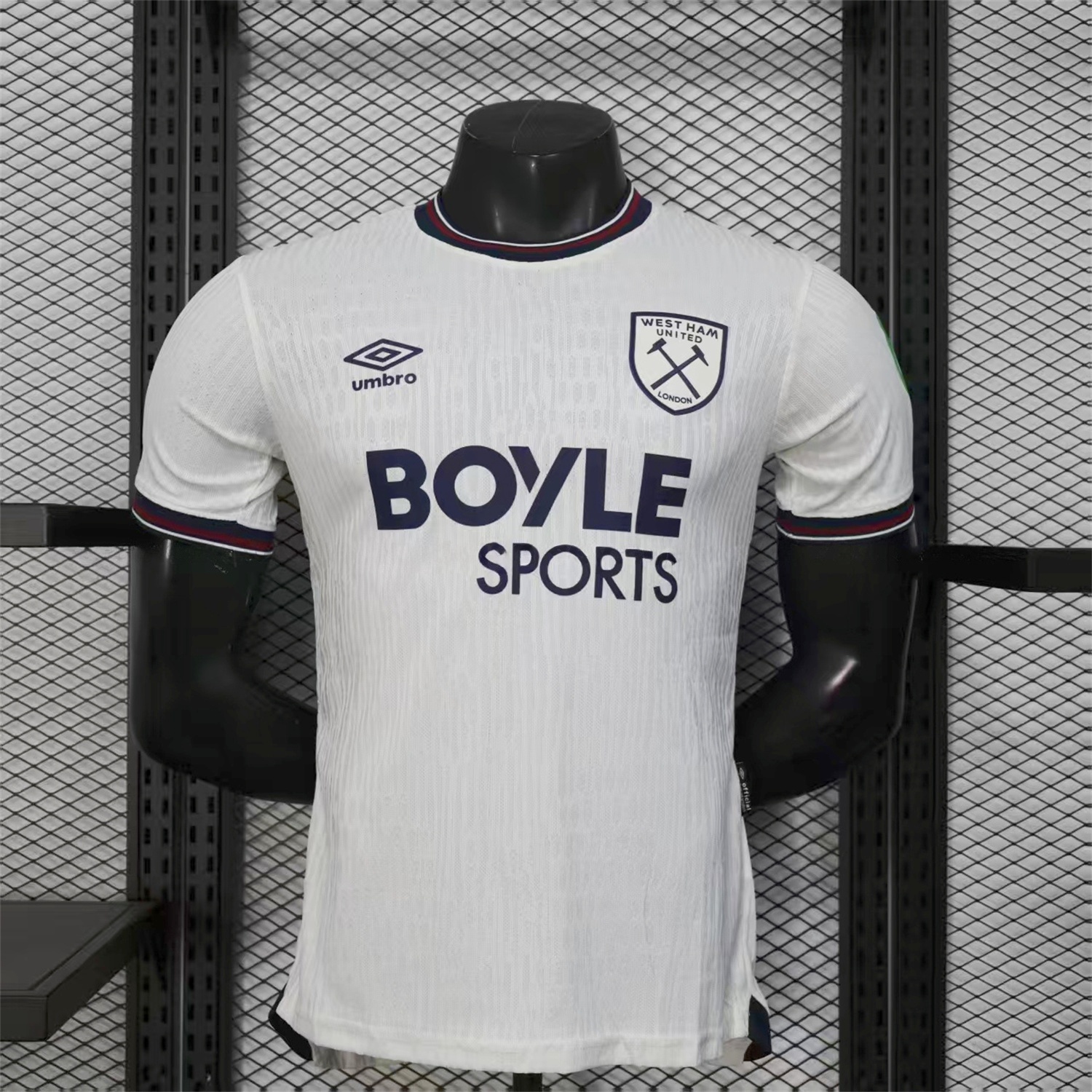 West Ham United 25-26 Away Jersey - Player Version - UnitedFutballJersey