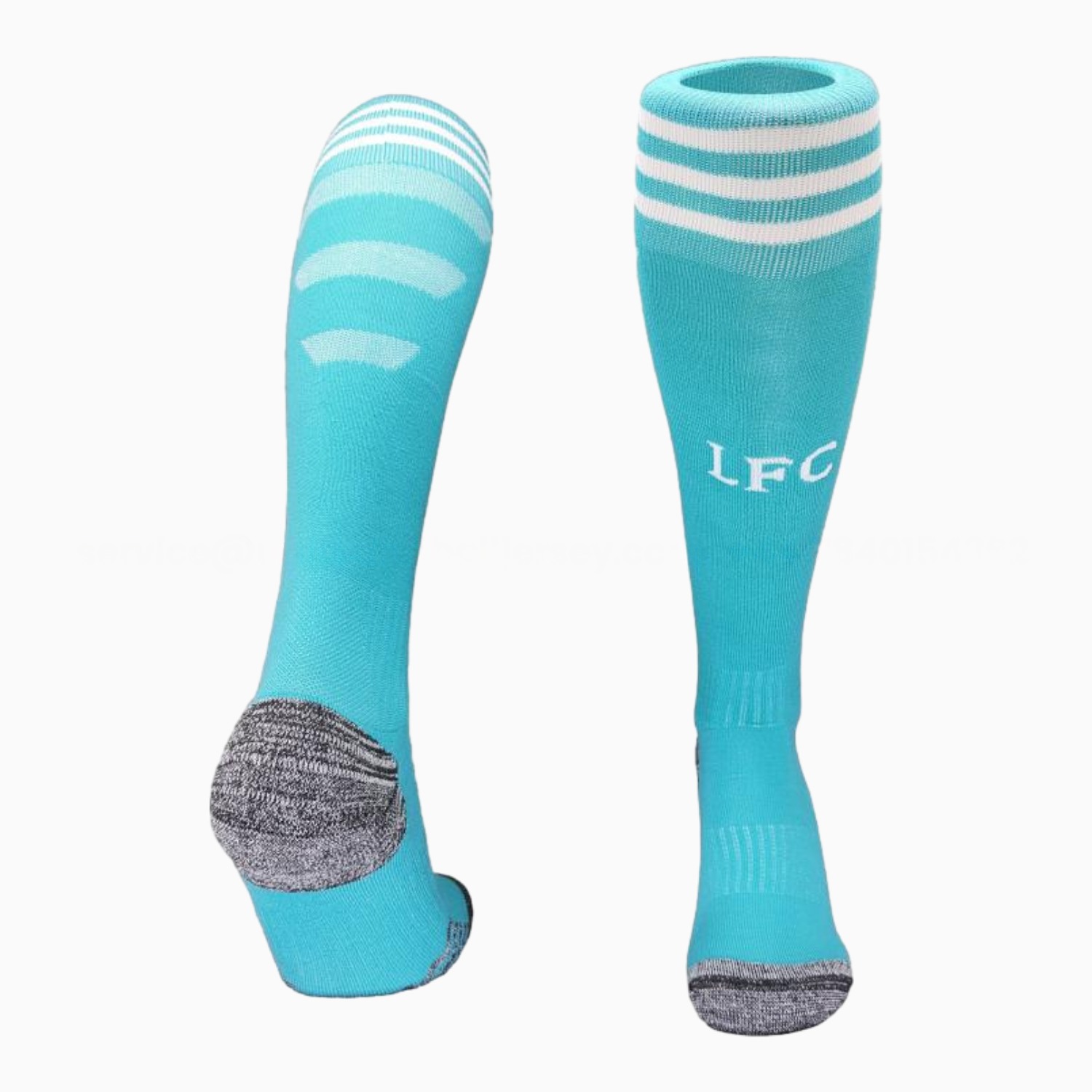 Liver.pool 25-26 Third Socks - Cyan - UnitedFutballJersey