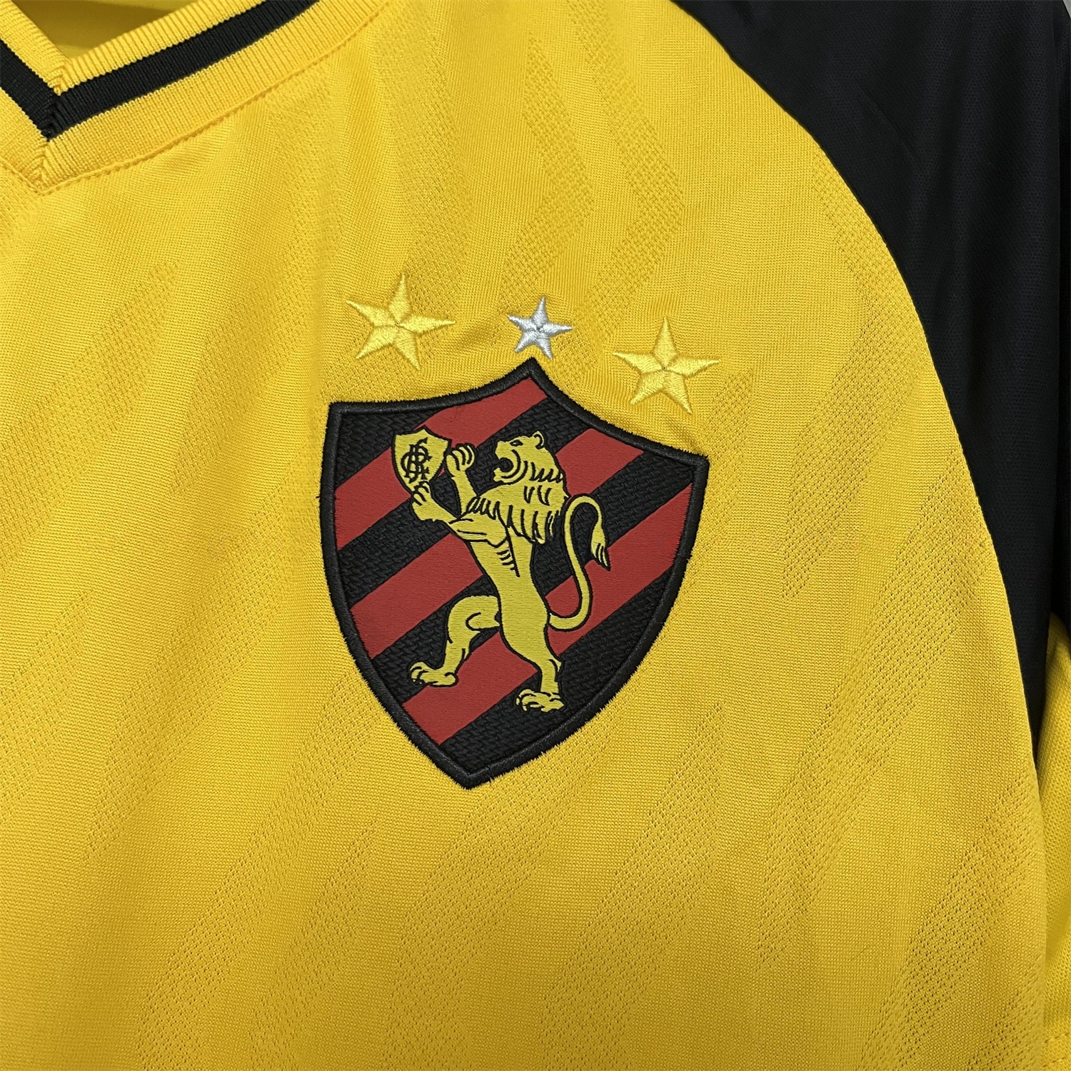 Sport Recife 25-26 Away Yellow Unsponsored Jersey - Fans Version - UnitedFutballJersey