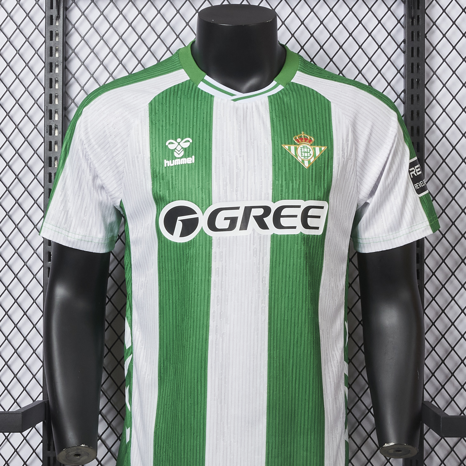 Real Betis 25-26 Home Stripes Jersey - Player Version - UnitedFutballJersey