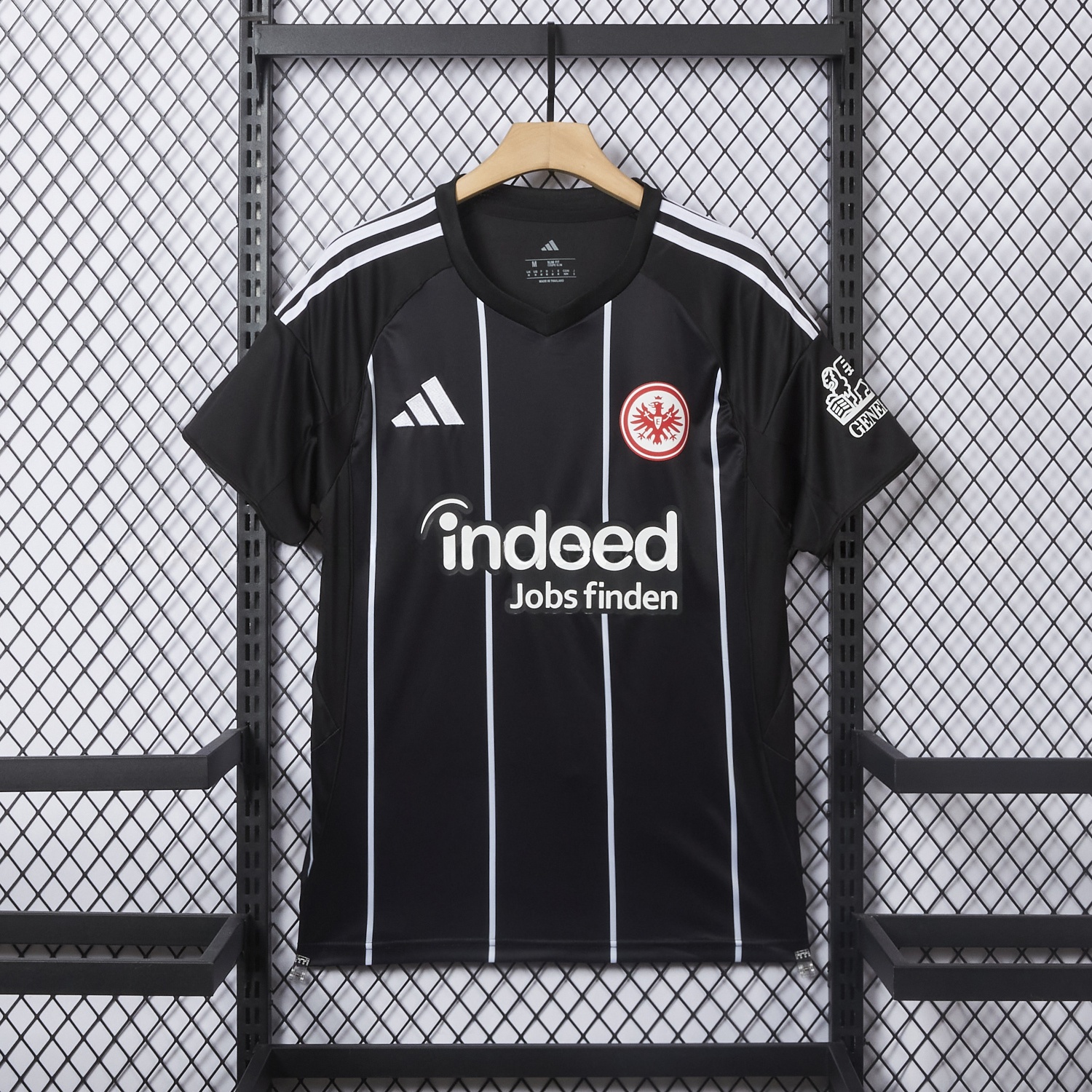 Frankfurt 25-26 European Home Black Jersey - Fans Version - UnitedFutballJersey