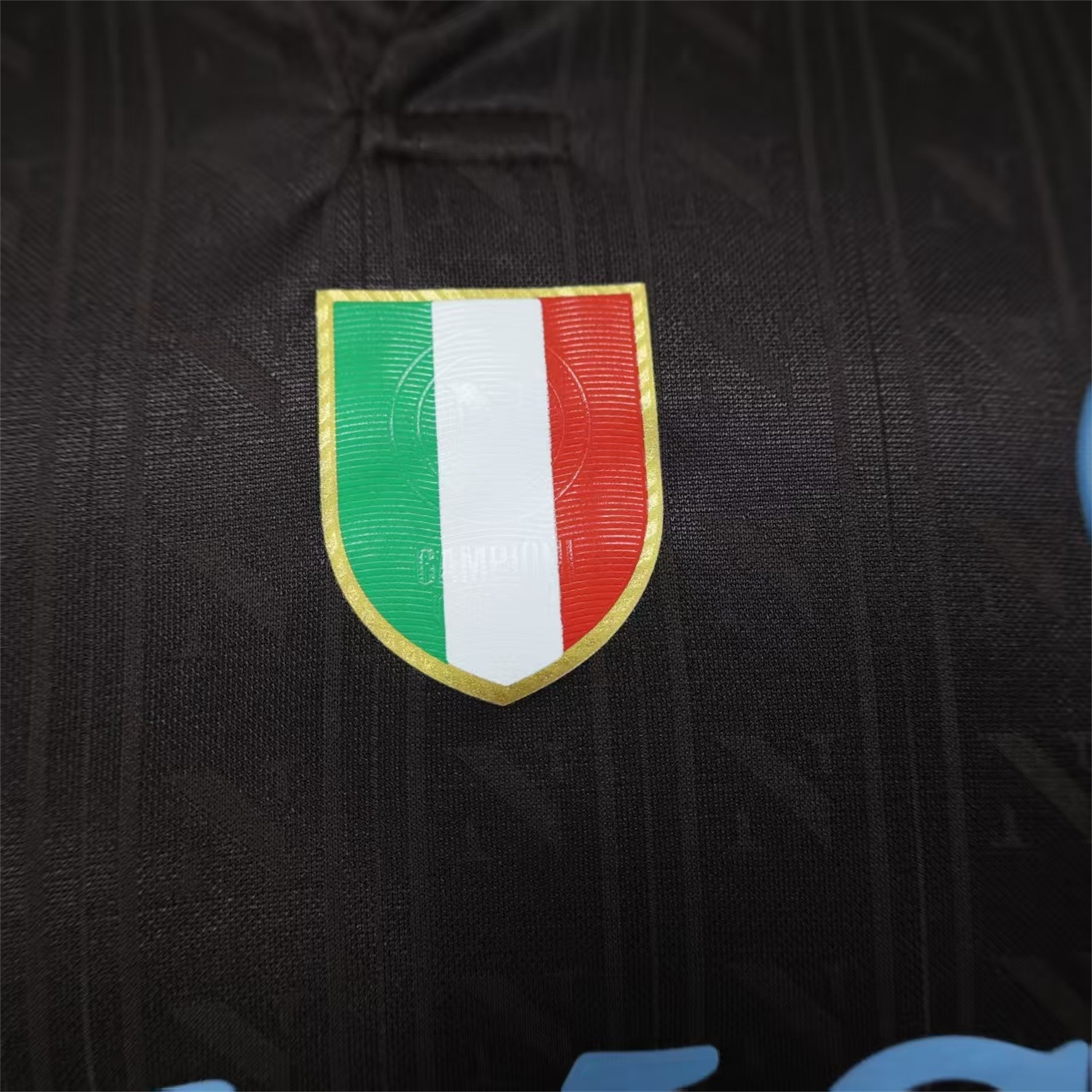 Napoli 25-26 Third Black Jersey - Player Version - UnitedFutballJersey
