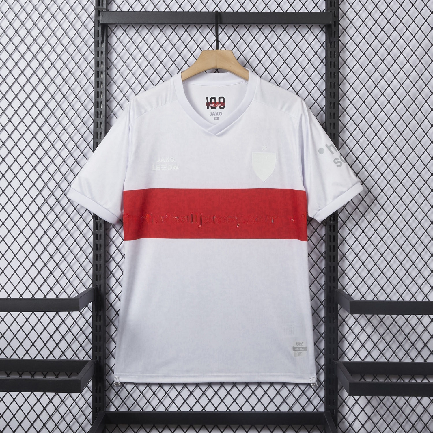 Stuttgart 25-26 100th Anniversary Jersey - Fans Version - UnitedFutballJersey