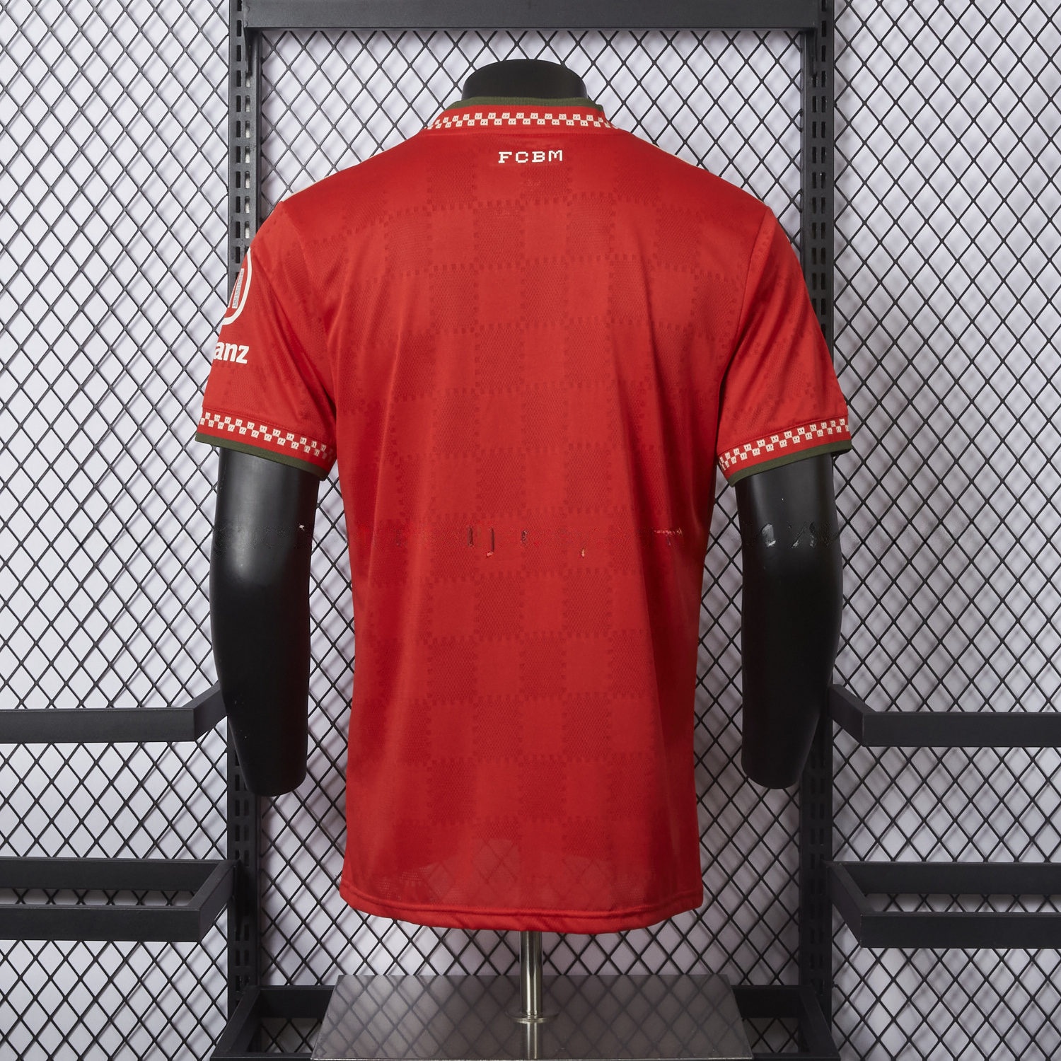 Bayern Munich 25-26 Trefoil Red Special Jersey - Player Version - UnitedFutballJersey