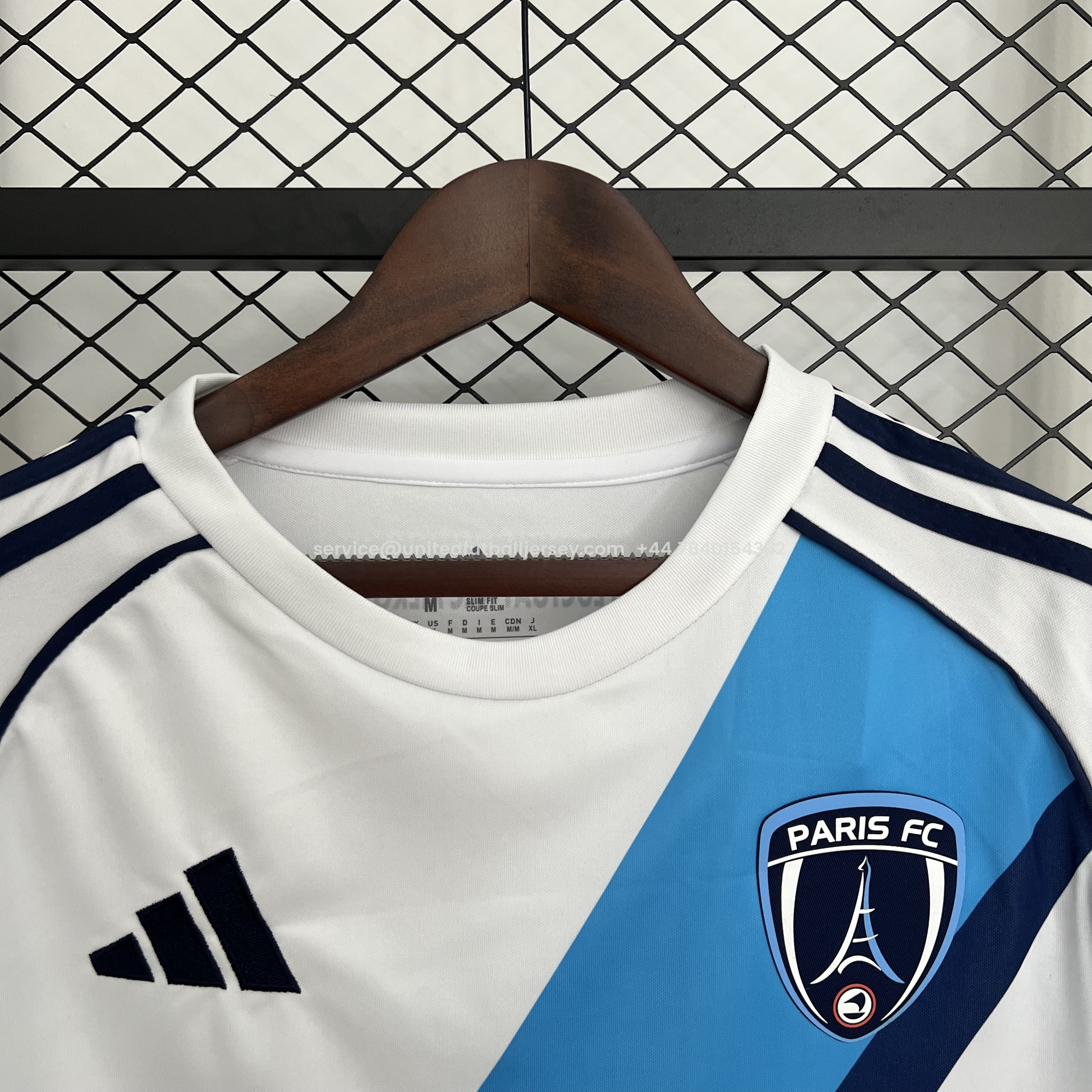 Paris FC 25-26 Away Jersey - Fans Version - UnitedFutballJersey
