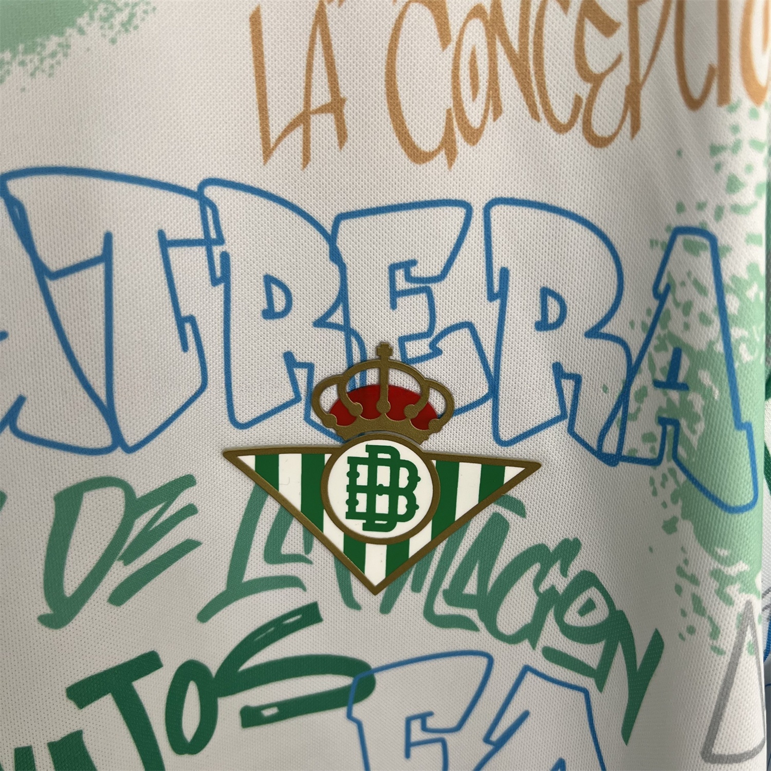 Real Betis 25-26 Graffiti Style Special Jersey - Fans Version - UnitedFutballJersey