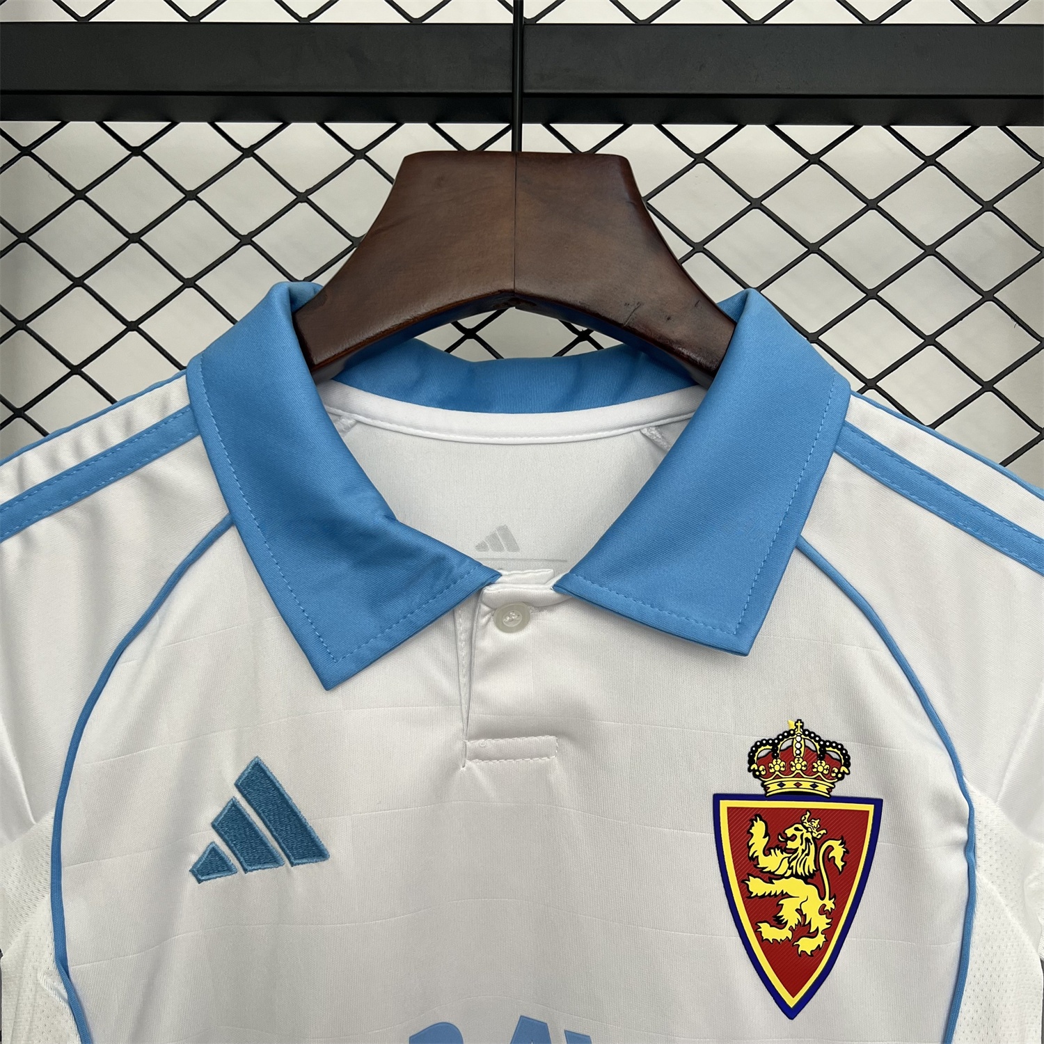 Real Zaragoza 25-26 Home Kids Kit - UnitedFutballJersey