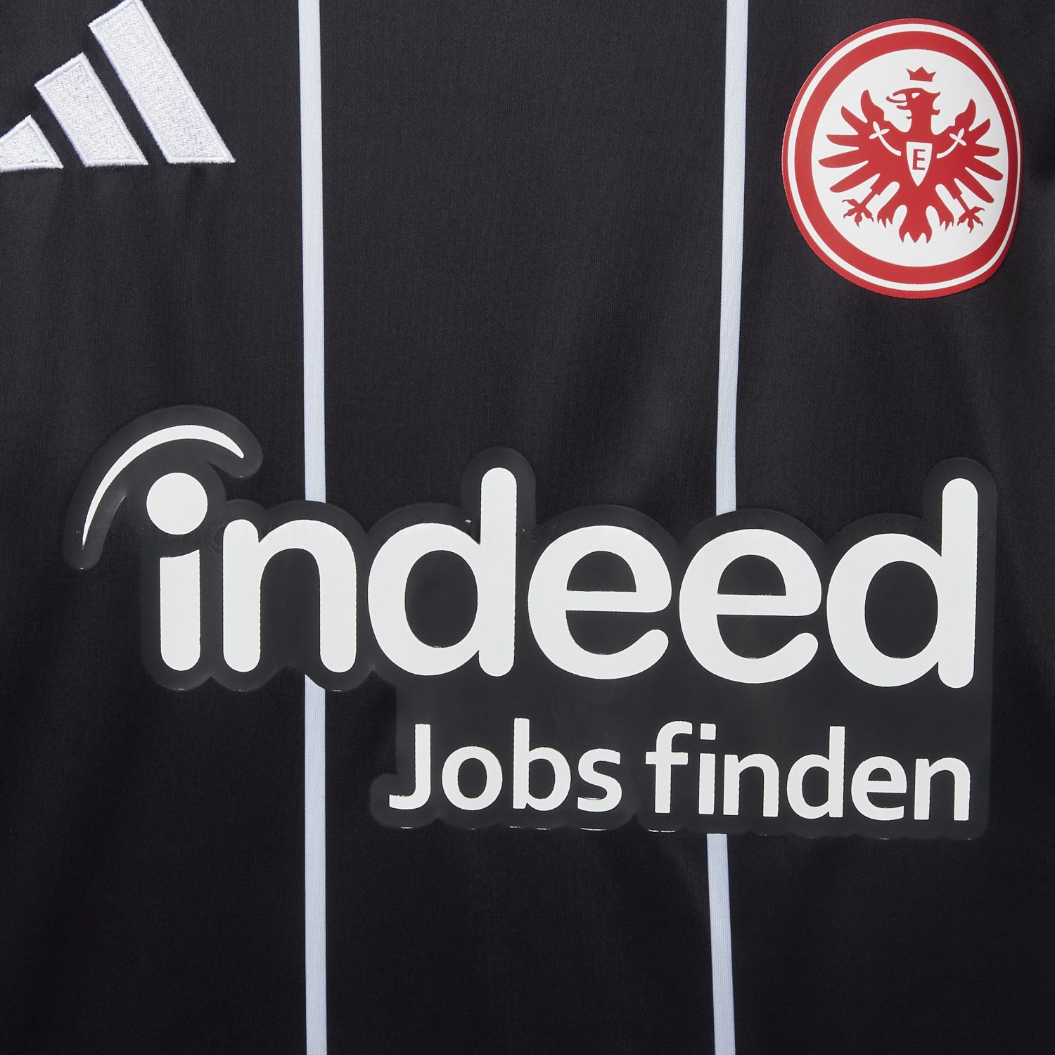Frankfurt 25-26 European Home Black Jersey - Fans Version - UnitedFutballJersey