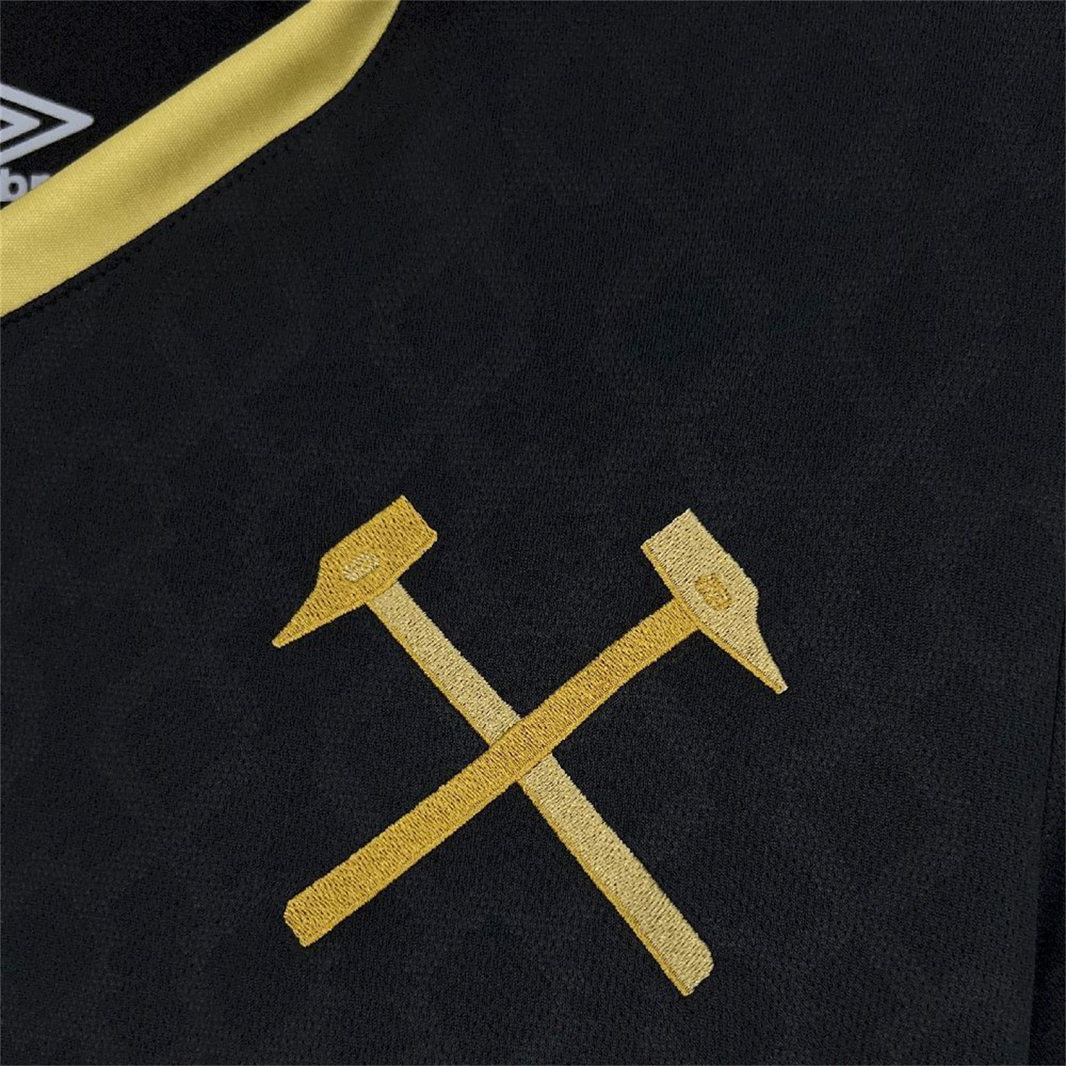 West Ham United 25-26 Third Black Jersey - Fans Version - UnitedFutballJersey