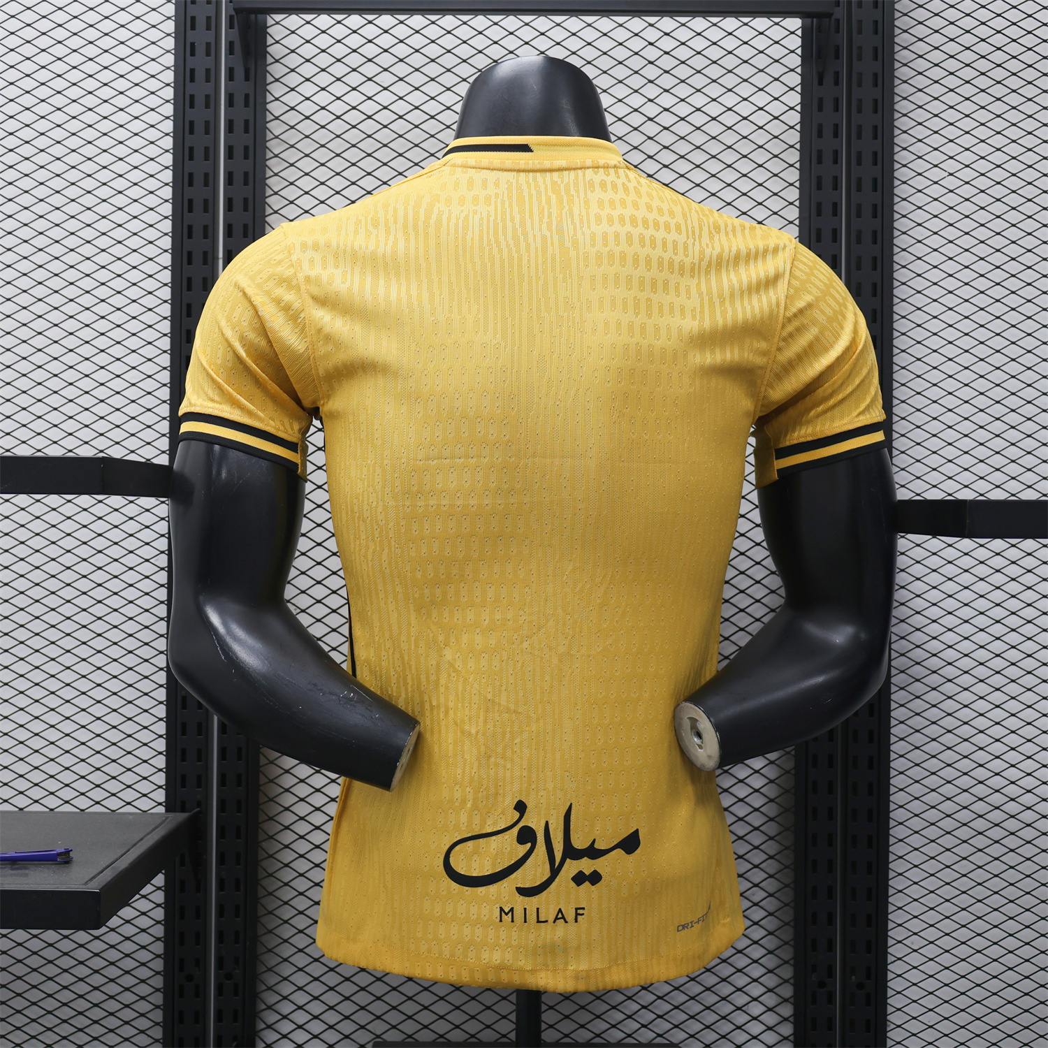 Al Ittihad Jeddah United 25-26 Third Yellow Jersey - Player Version - UnitedFutballJersey