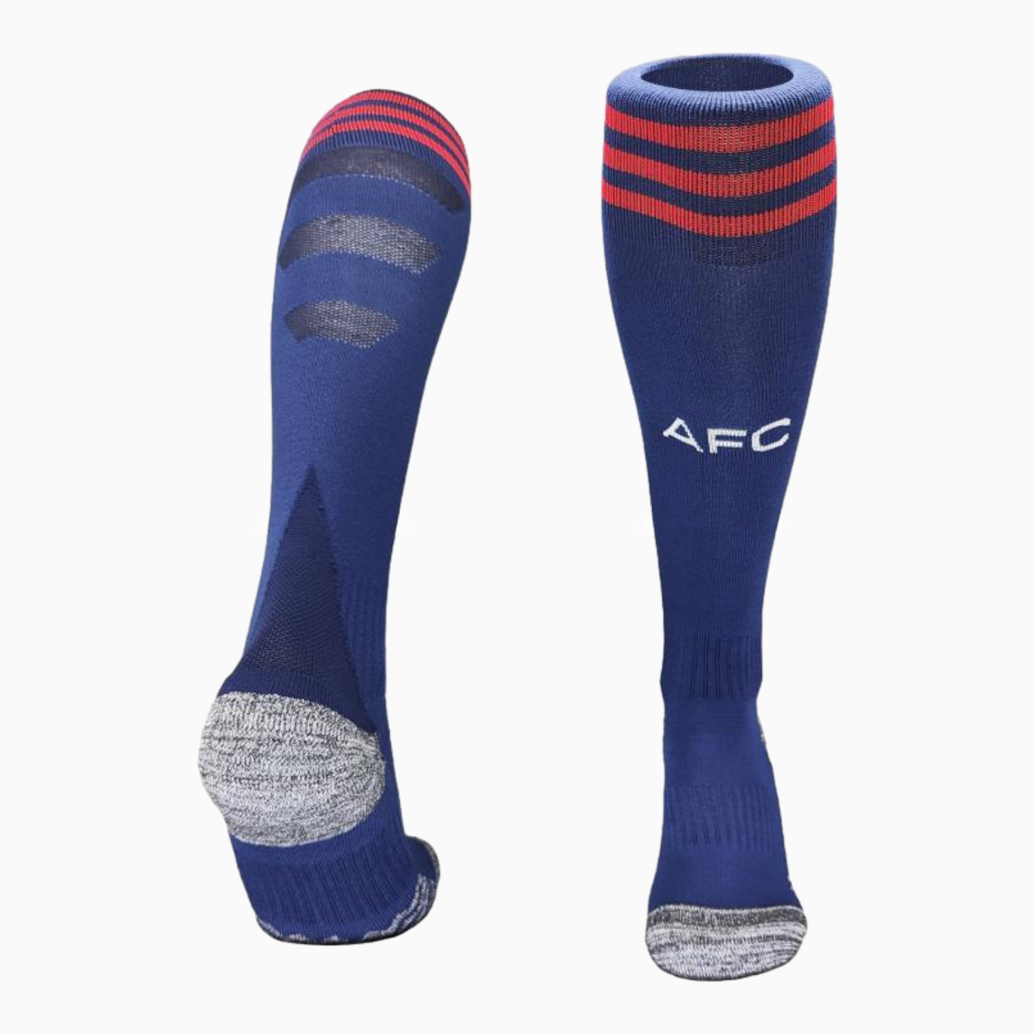 Arsenal 25-26 Away Socks - Blue - UnitedFutballJersey