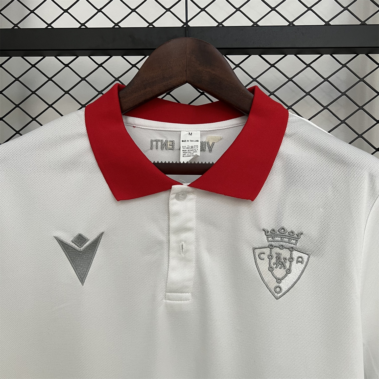 Osasuna 25-26 White Special Polo Jersey - Fans Version - UnitedFutballJersey