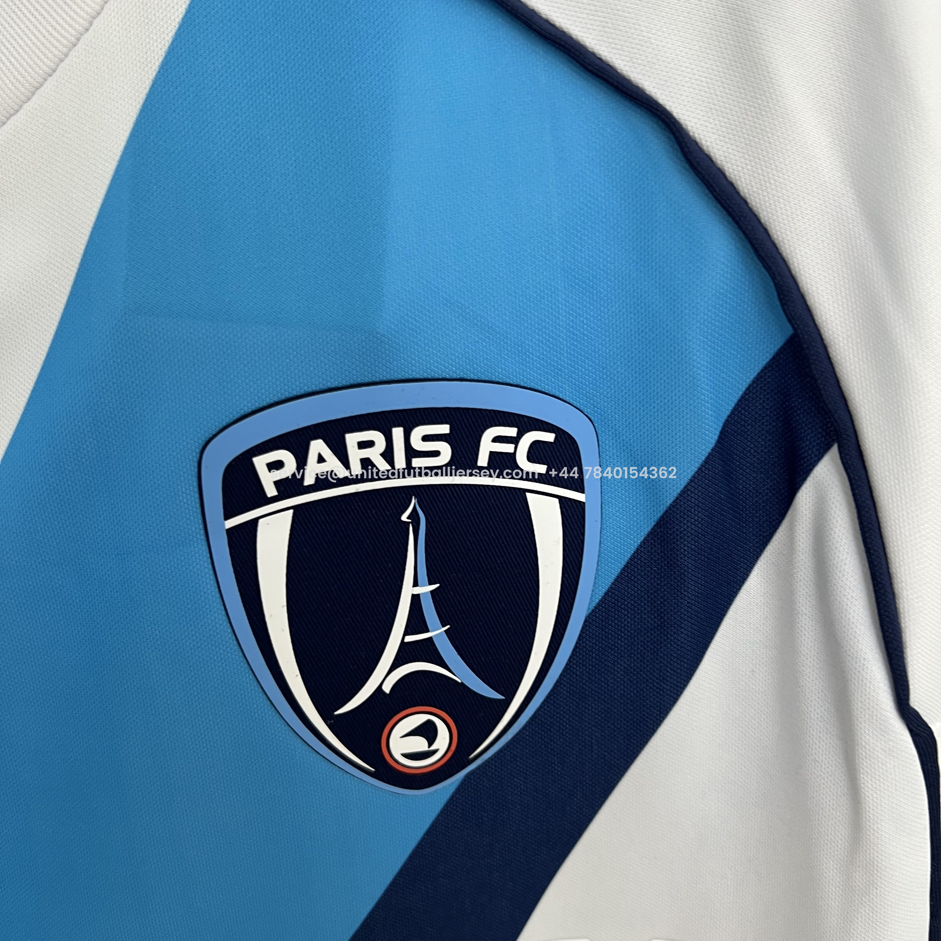 Paris FC 25-26 Away Jersey - Fans Version - UnitedFutballJersey