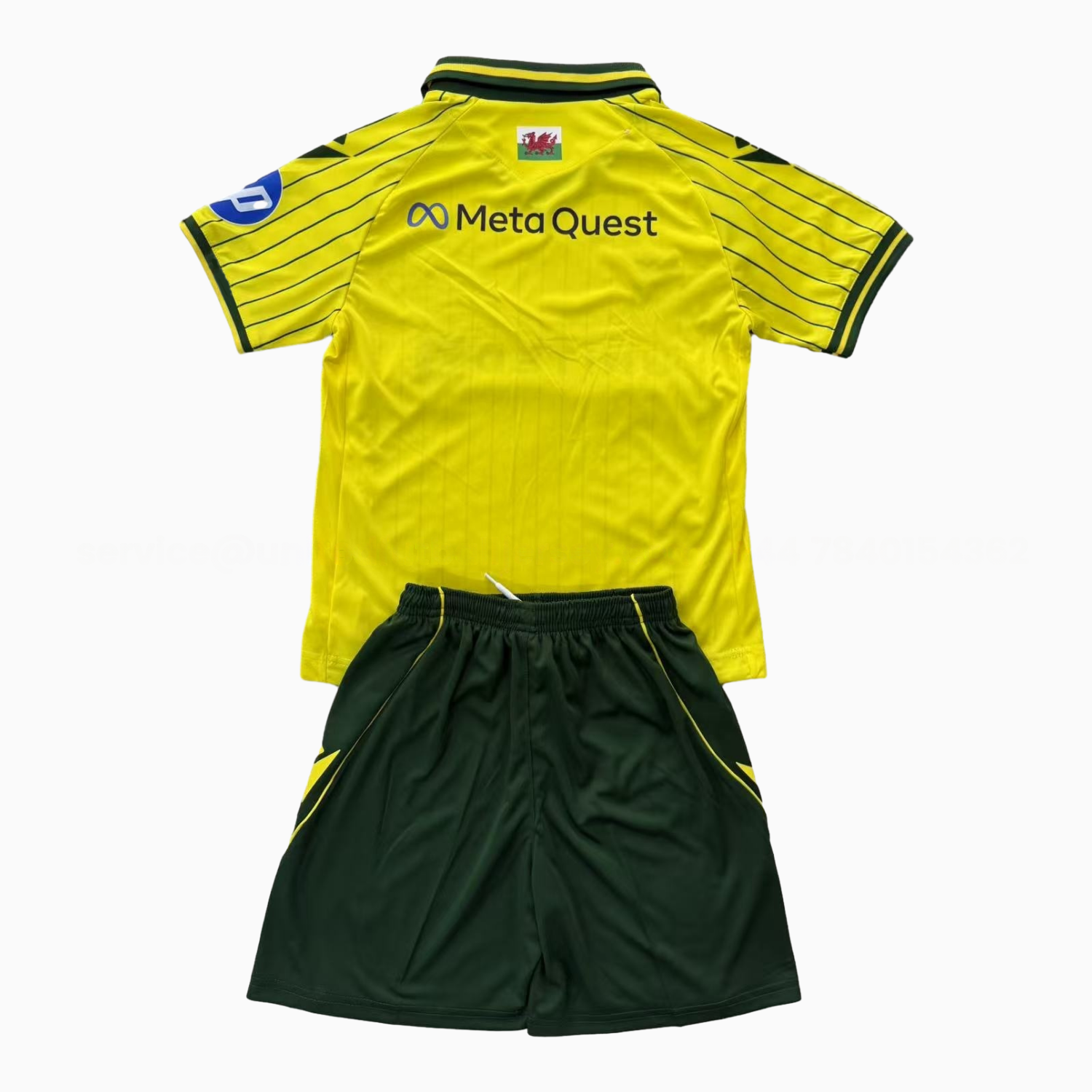 Wrexham 25-26 Away Men's Adult Jersey Set - Fans Version - UnitedFutballJersey
