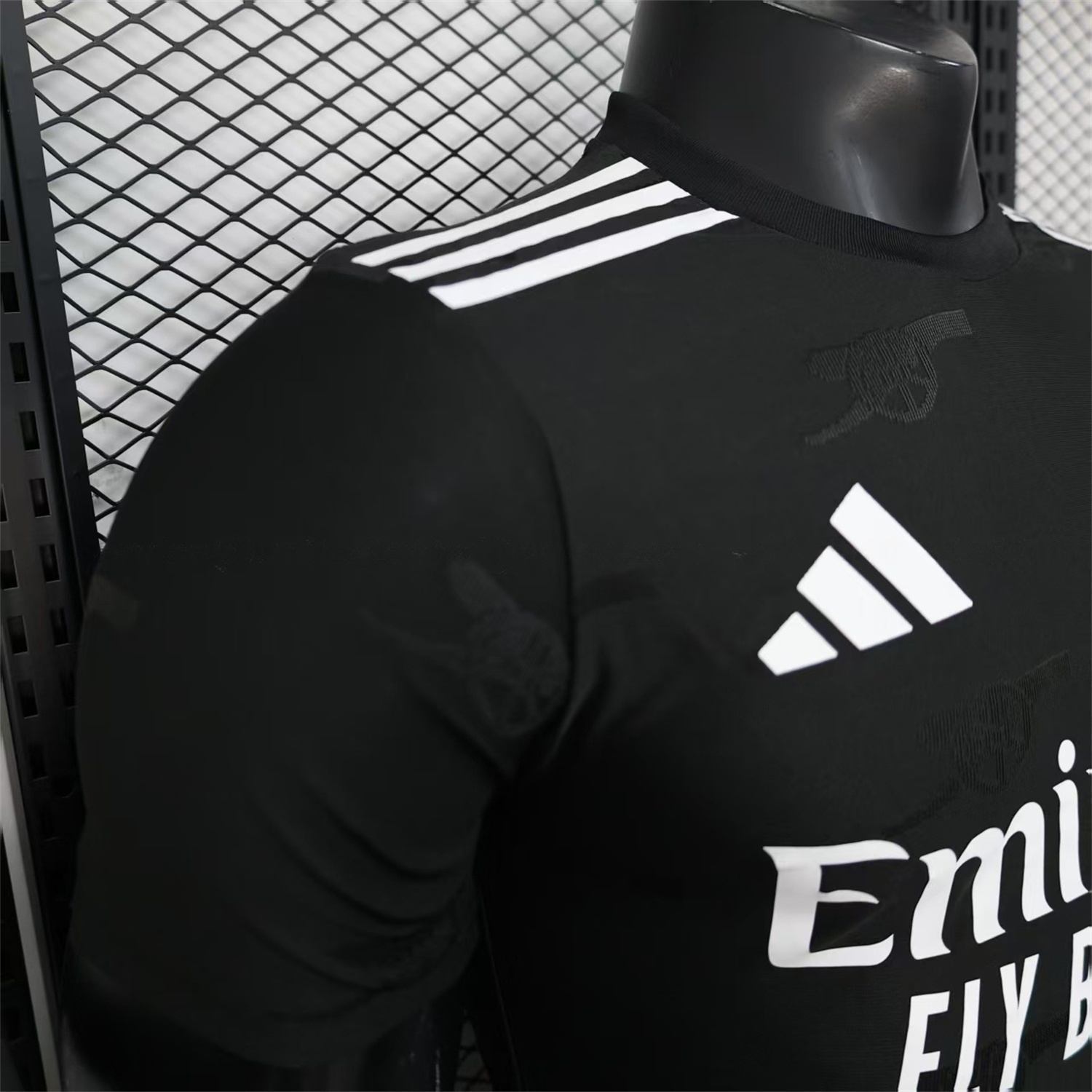 Arsenal 25-26 Pure Black Special Jersey - Player Version - UnitedFutballJersey