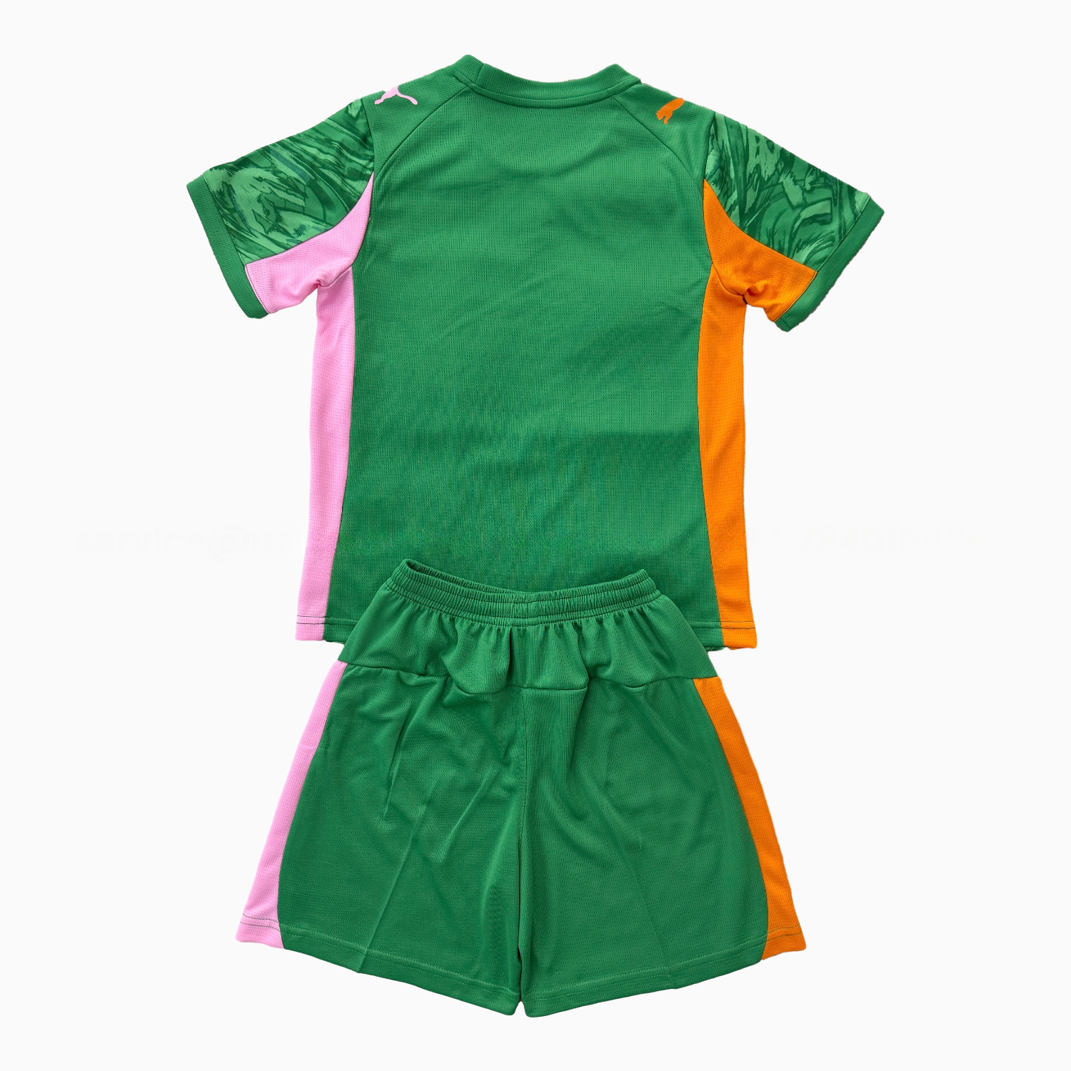 Derby County 25-26 Green Goalkeeper Kids Kit - UnitedFutballJersey