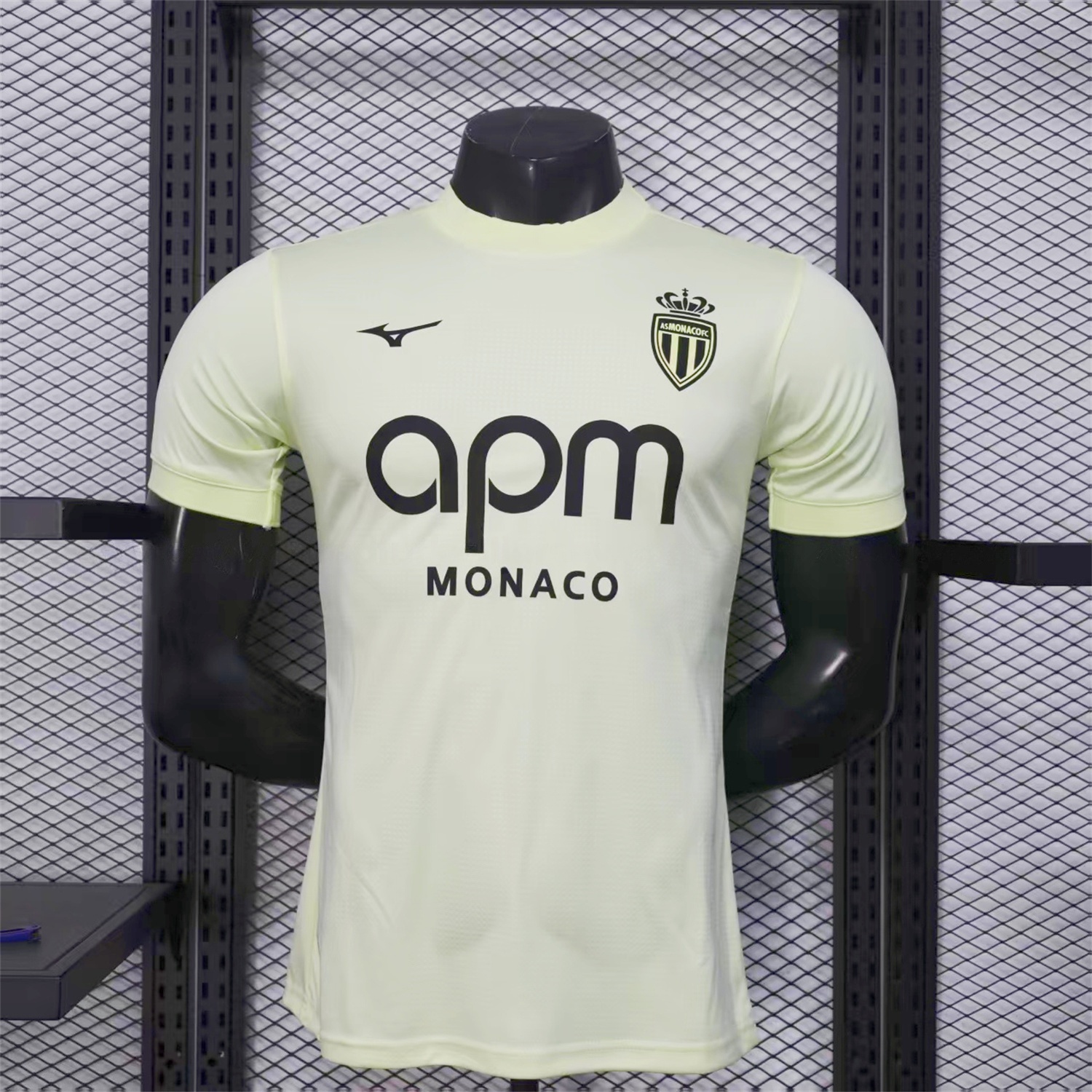 AS Monaco 25-26 Third Green Jersey - Player Version - UnitedFutballJersey