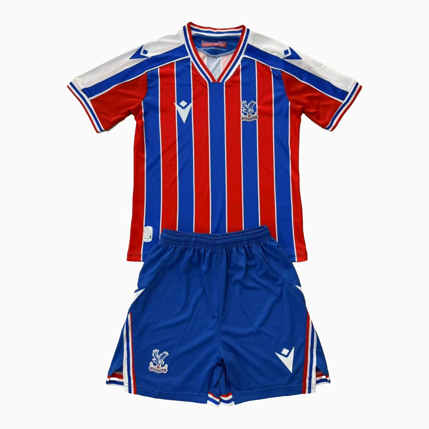 Crystal Palace 25-26 Home Kids Kit - UnitedFutballJersey