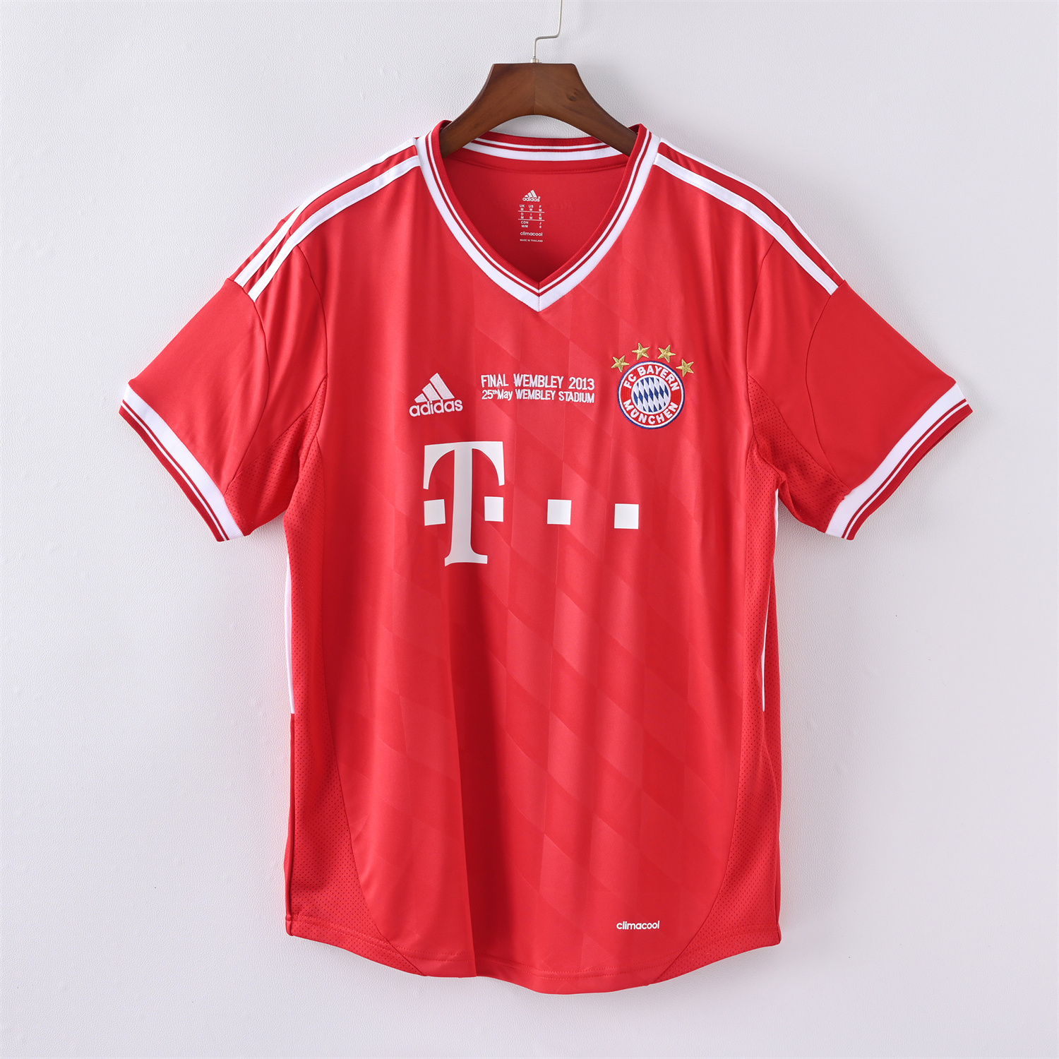 Retro Bayern Munich 13-14 Home Jersey - 2013 Champions League Final - UnitedFutballJersey