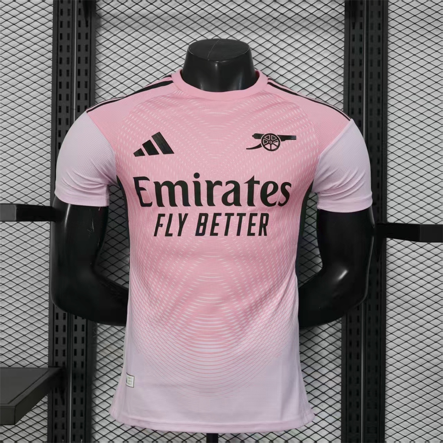 Arsenal 25-26 Pre-Match Training Pink Jersey - Player Version