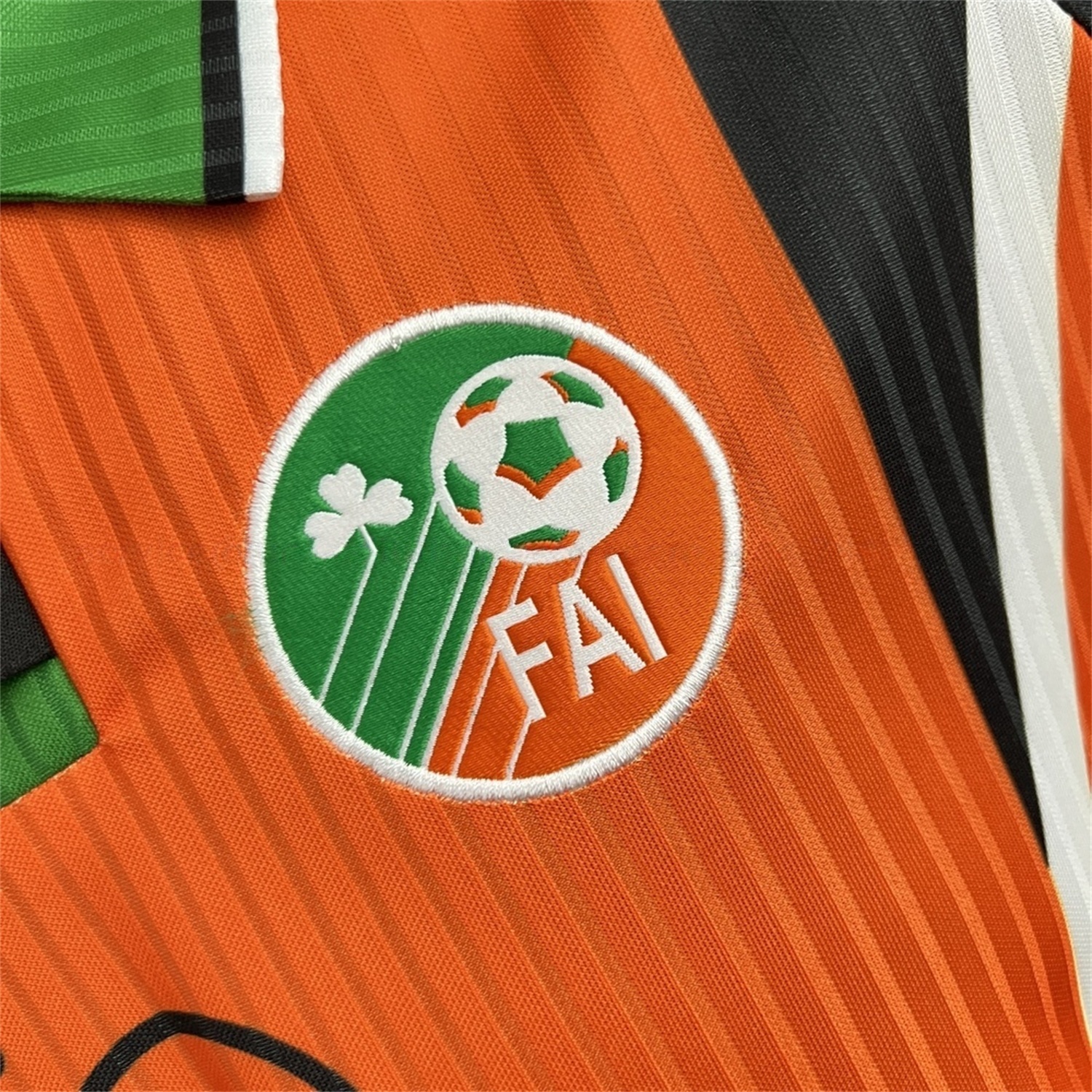Retro Ireland 1996-97 Away Orange Jersey - UnitedFutballJersey