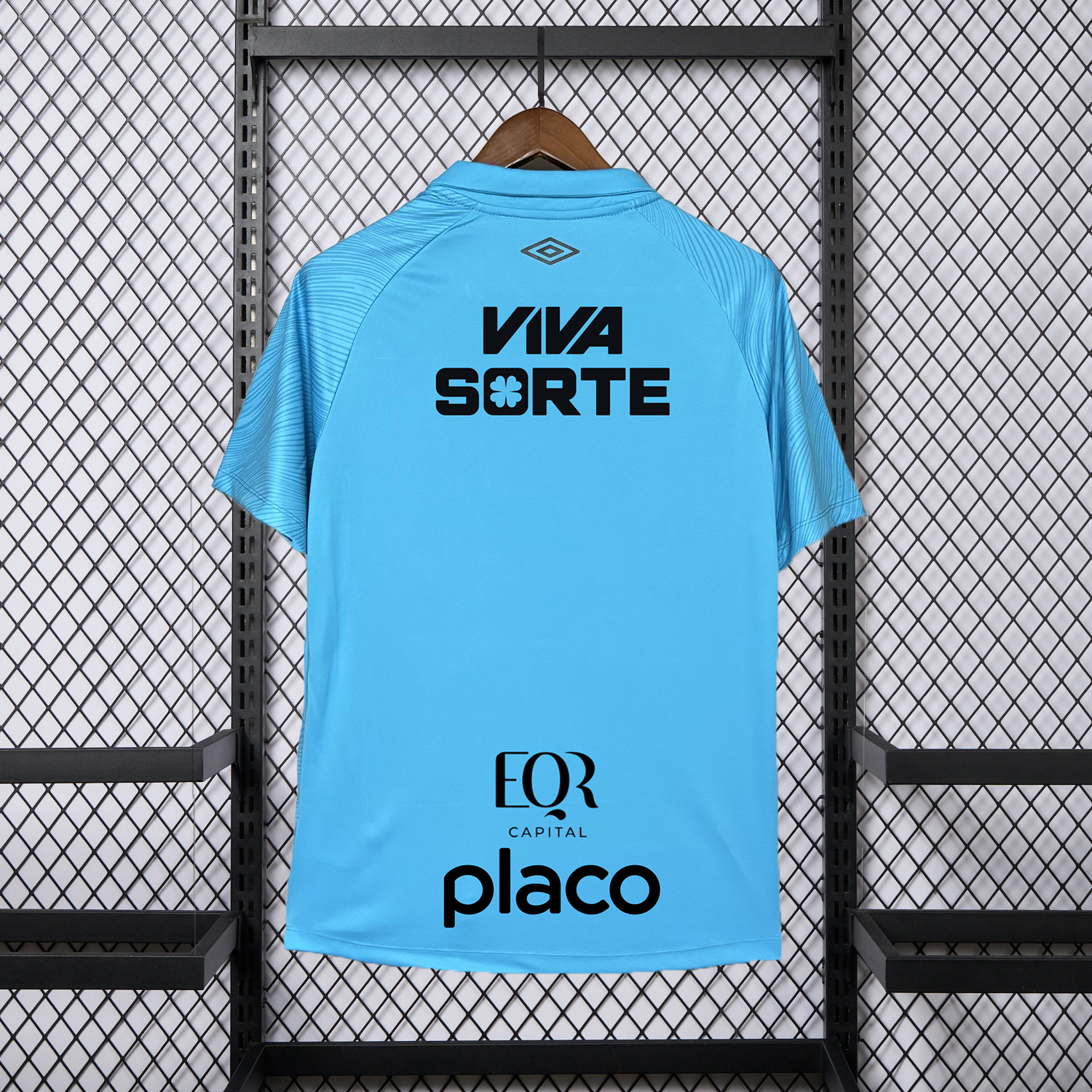 Santos 25-26 Third Blue Jersey - Fans Version - UnitedFutballJersey