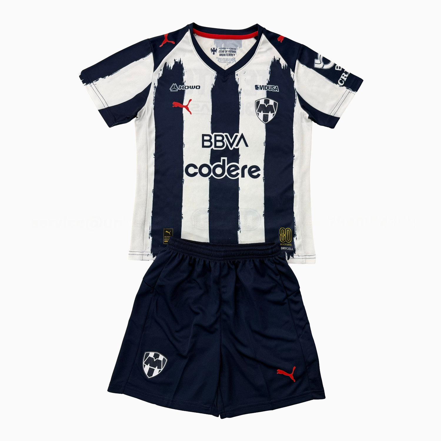 Rayados Monterrey 25-26 Home Men's Adult Jersey Set - Fans Version - UnitedFutballJersey