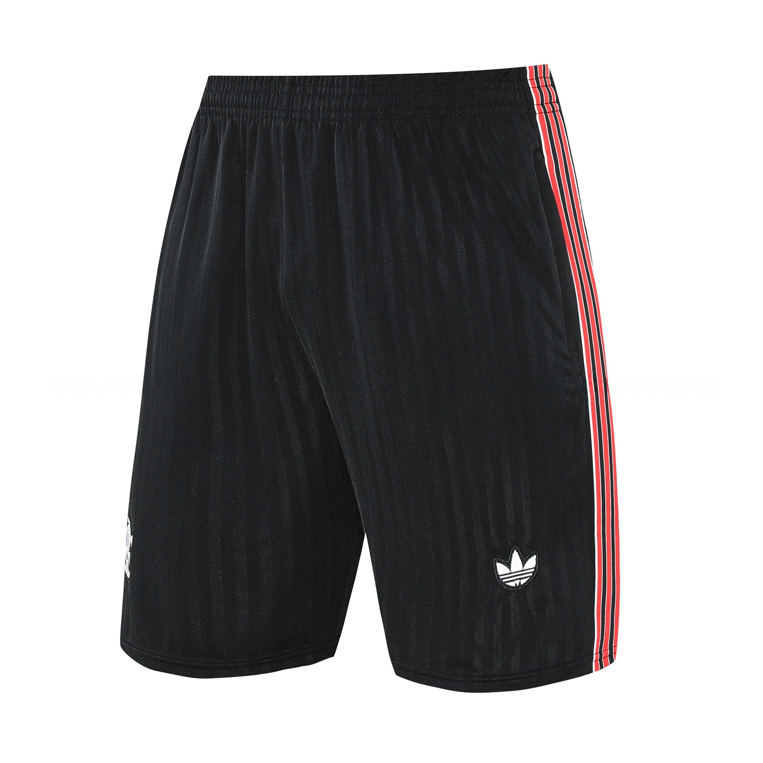 Flamengo 25-26 Short-Sleeve Training Set - Red Vest & Black Shorts - UnitedFutballJersey