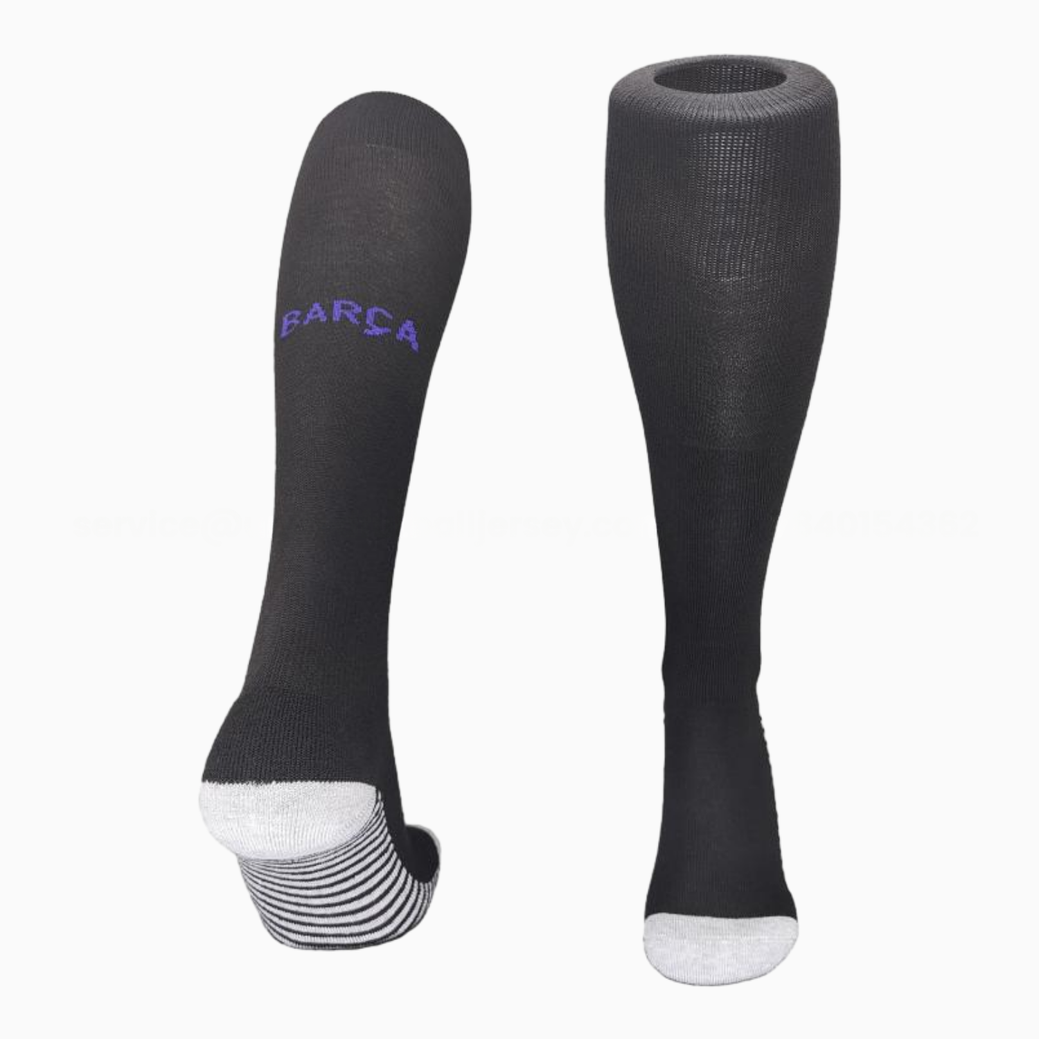 Barcelona 25-26 Away Socks - Black - UnitedFutballJersey