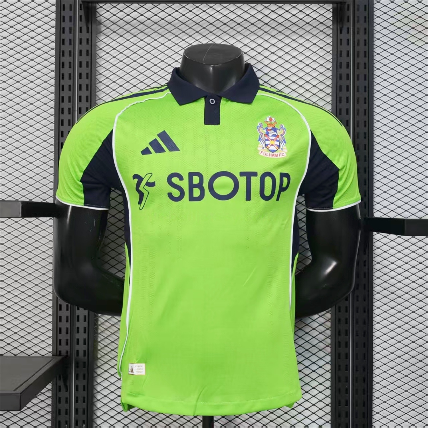 Fulham 25-26 Away Green Jersey - Player Version - UnitedFutballJersey