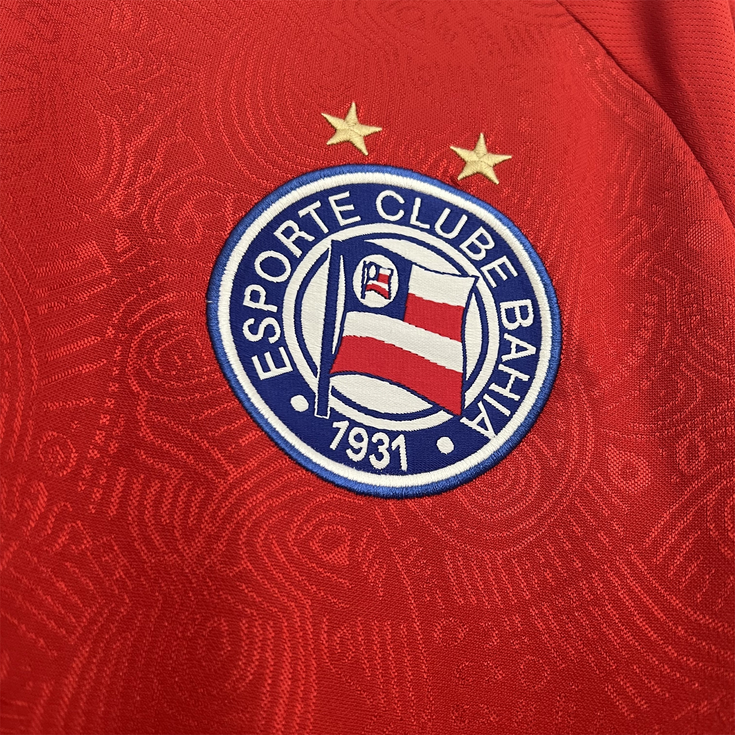 Bahia 25-26 Goalkeeper Red Jersey - Fans Version - UnitedFutballJersey