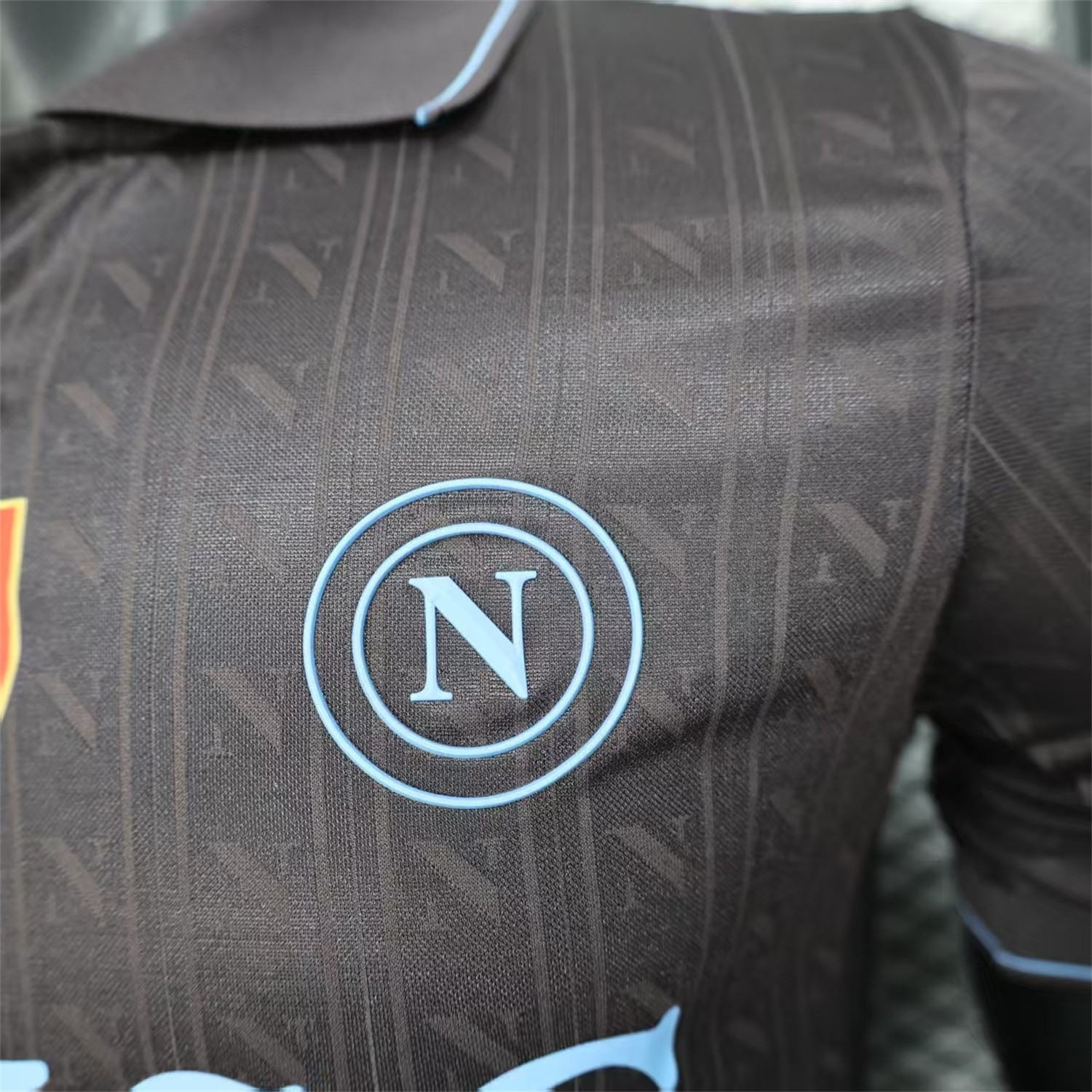 Napoli 25-26 Third Black Jersey - Player Version - UnitedFutballJersey