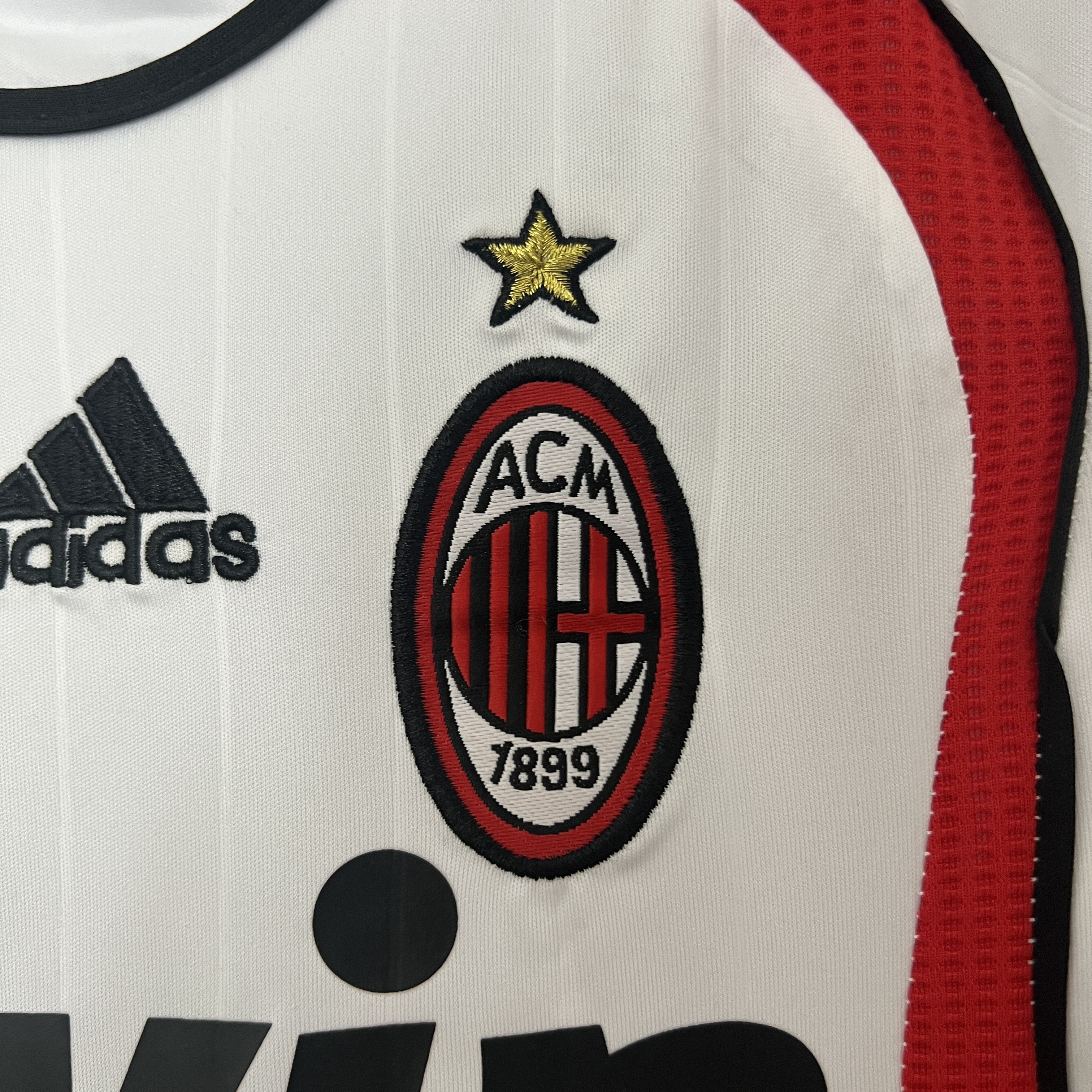 Retro AC Milan 2006-07 Away Stadium Kids Kit - Champions League Final - UnitedFutballJersey