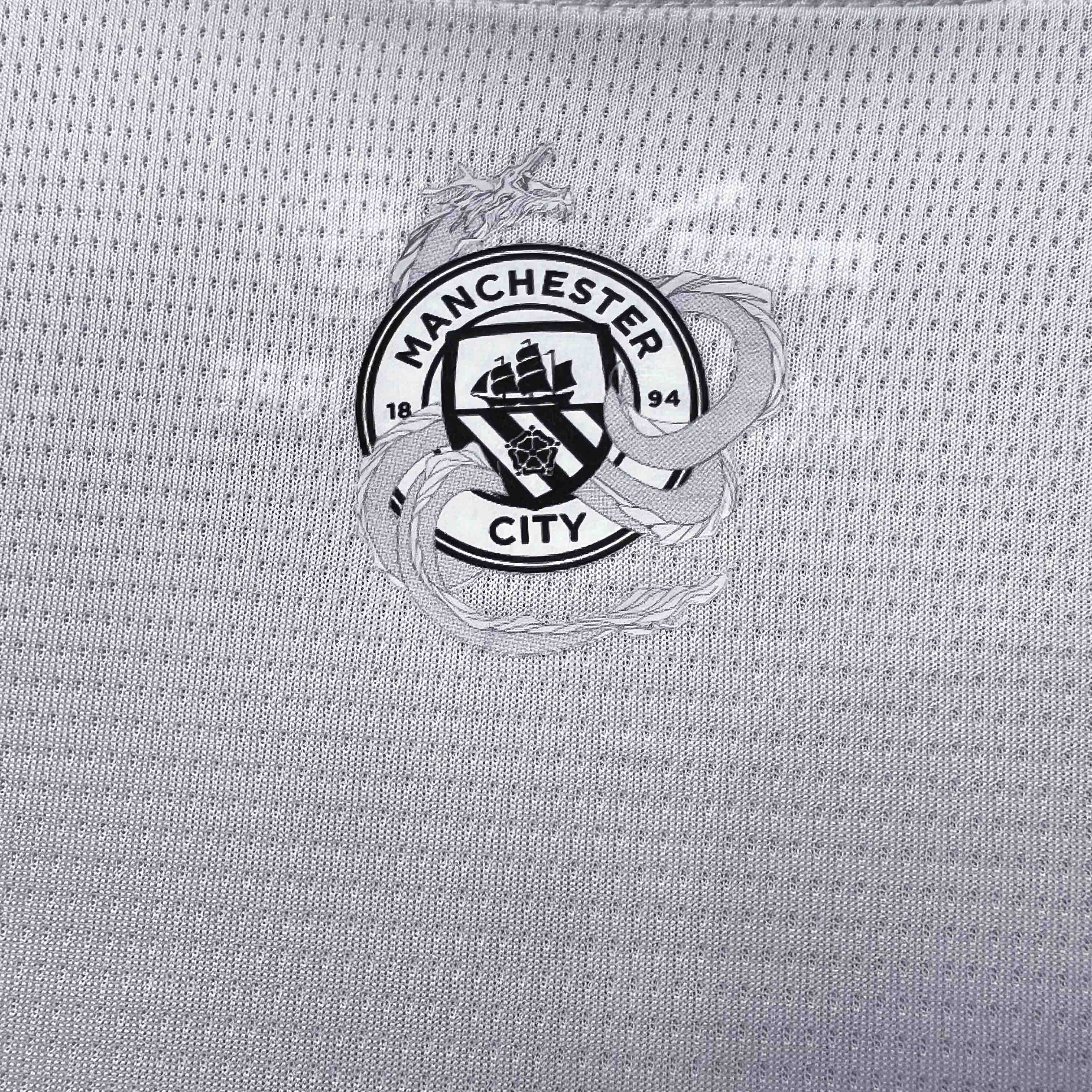 Manchester City 2024 Year of the Dragon Pre-match Jersey - Fans Version - UnitedFutballJersey