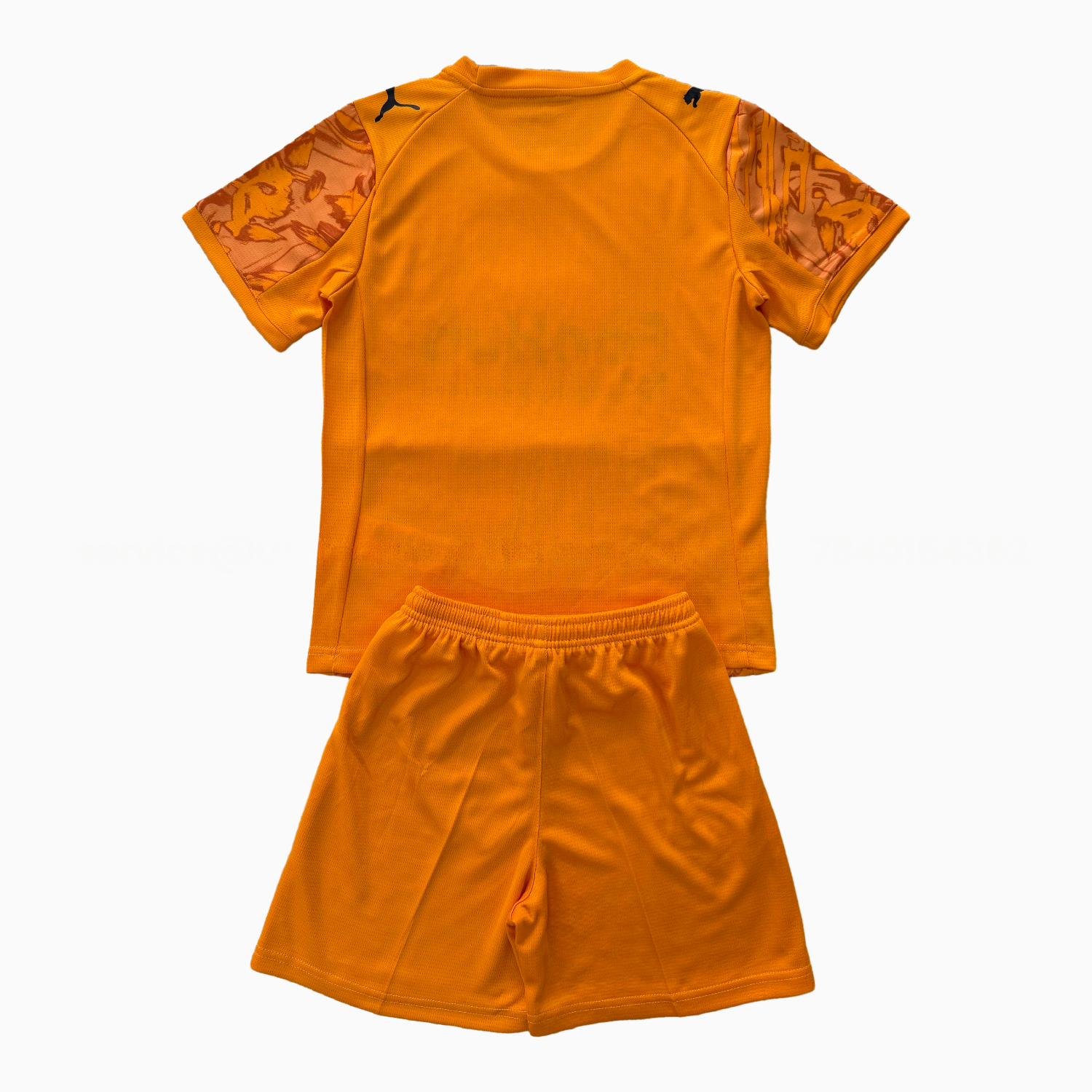 Derby County 25-26 Orange Goalkeeper Kids Kit - UnitedFutballJersey