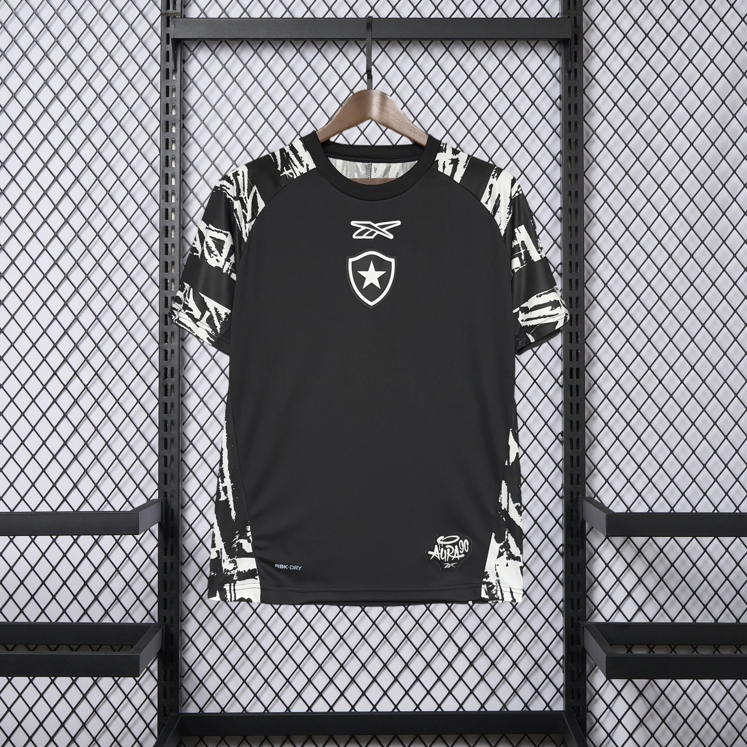Botafogo 25-26 Black Pre-Match Jersey - Fans Version - UnitedFutballJersey
