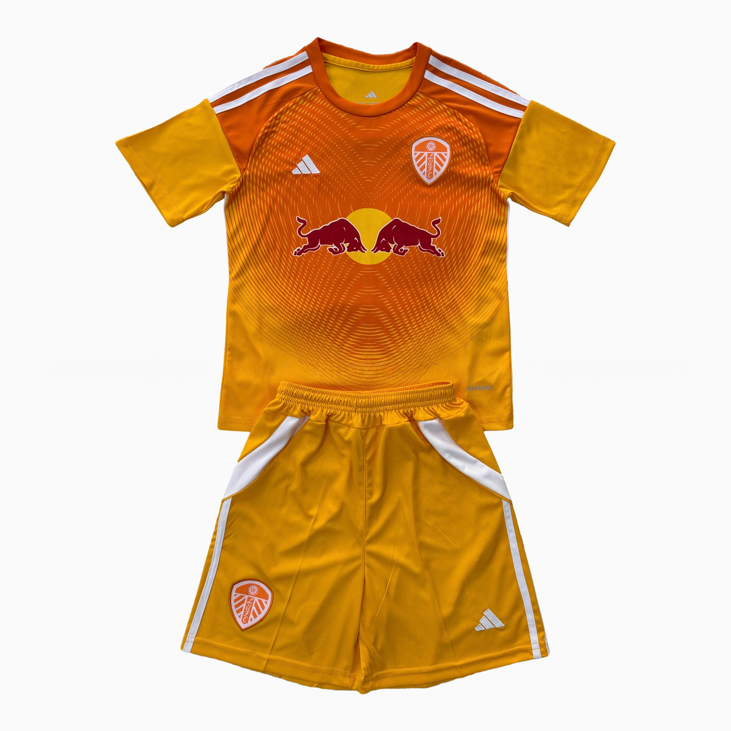 Leeds United 25-26 Orange Goalkeeper Kids Kit - UnitedFutballJersey