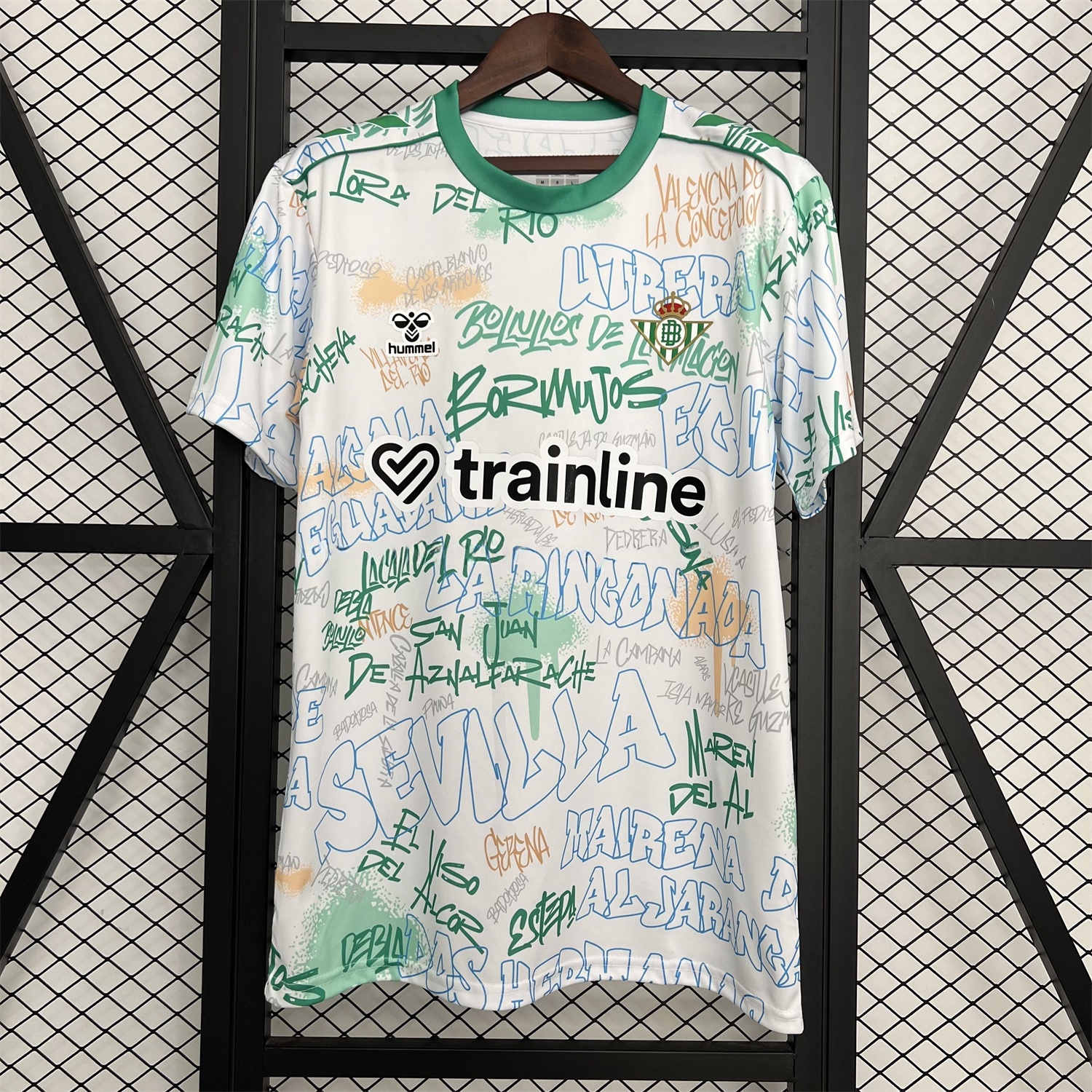 Real Betis 25-26 Graffiti Style Special Jersey - Fans Version - UnitedFutballJersey