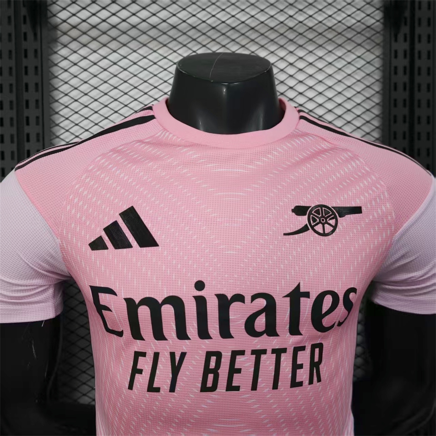 Arsenal 25-26 Pre-Match Training Pink Jersey - Player Version - UnitedFutballJersey
